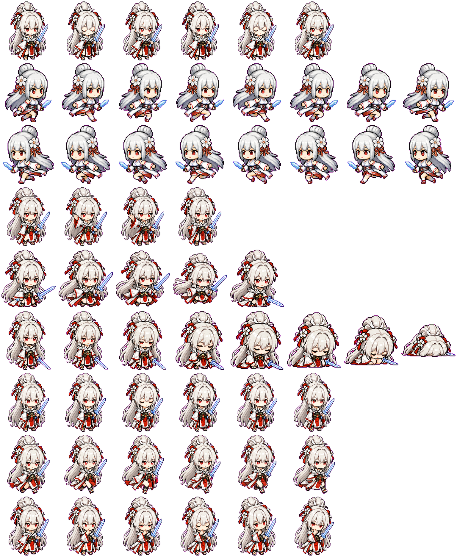Hiyuki spritesheet preview