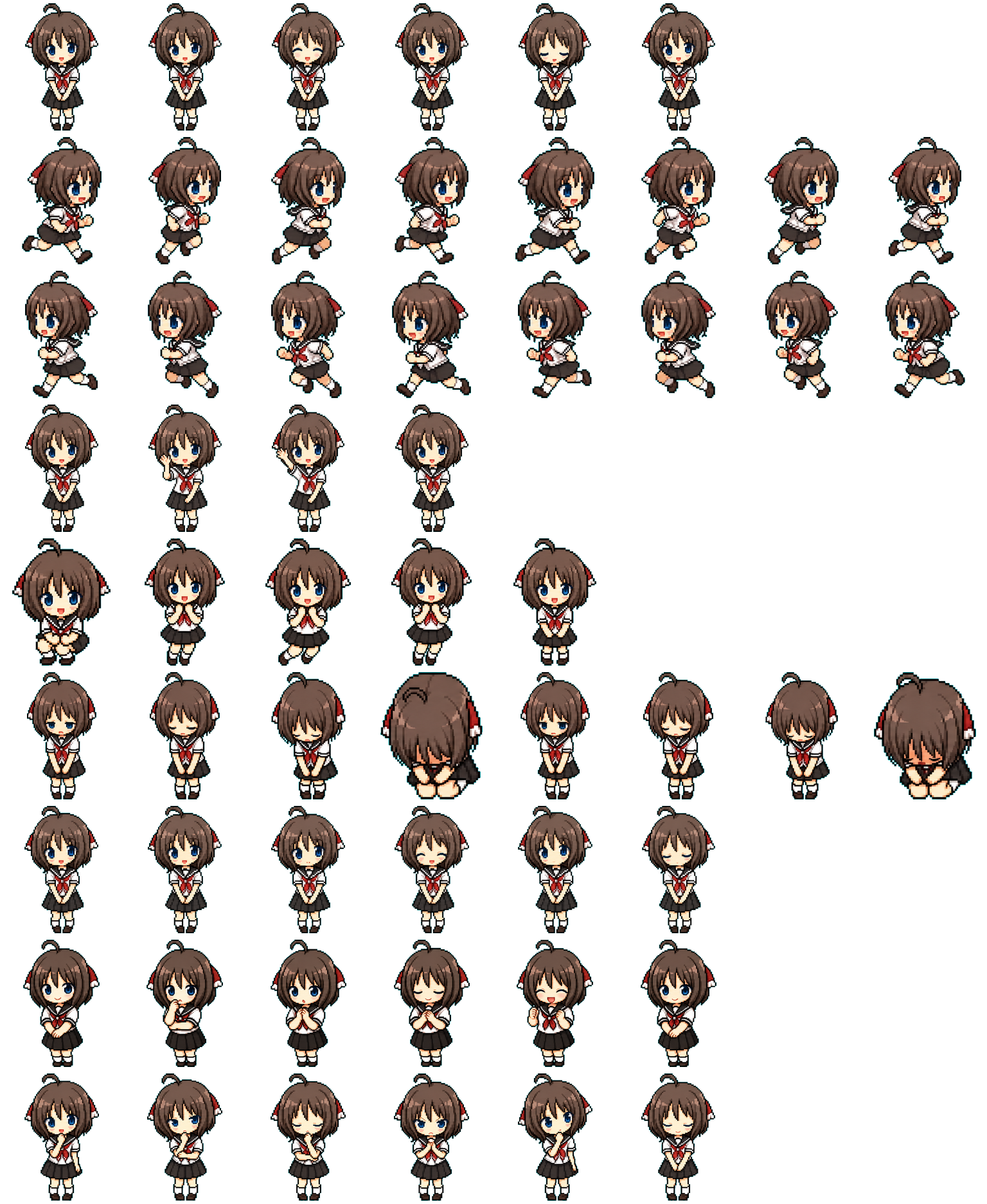 Hotaru spritesheet preview