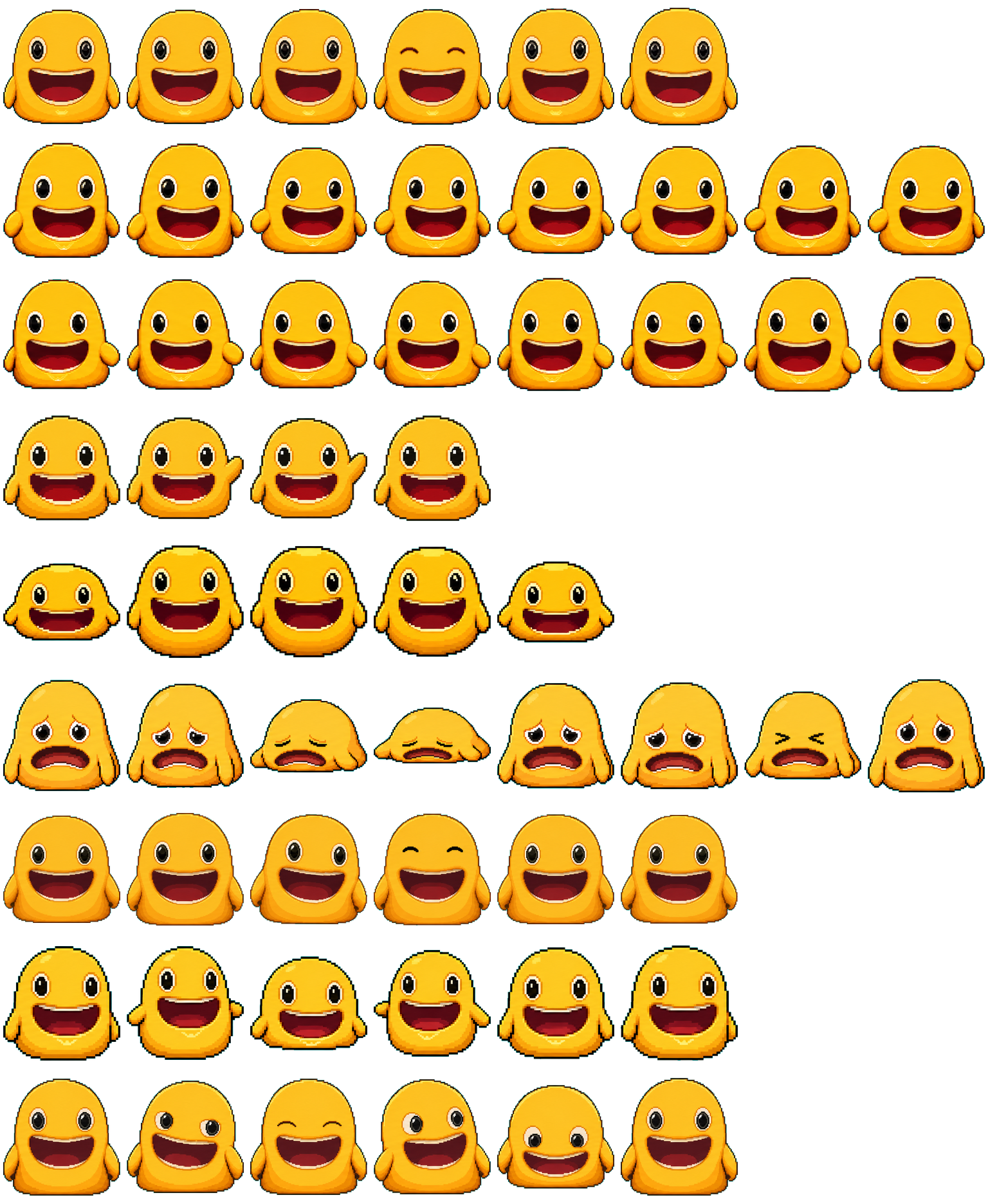 Huangdou spritesheet preview