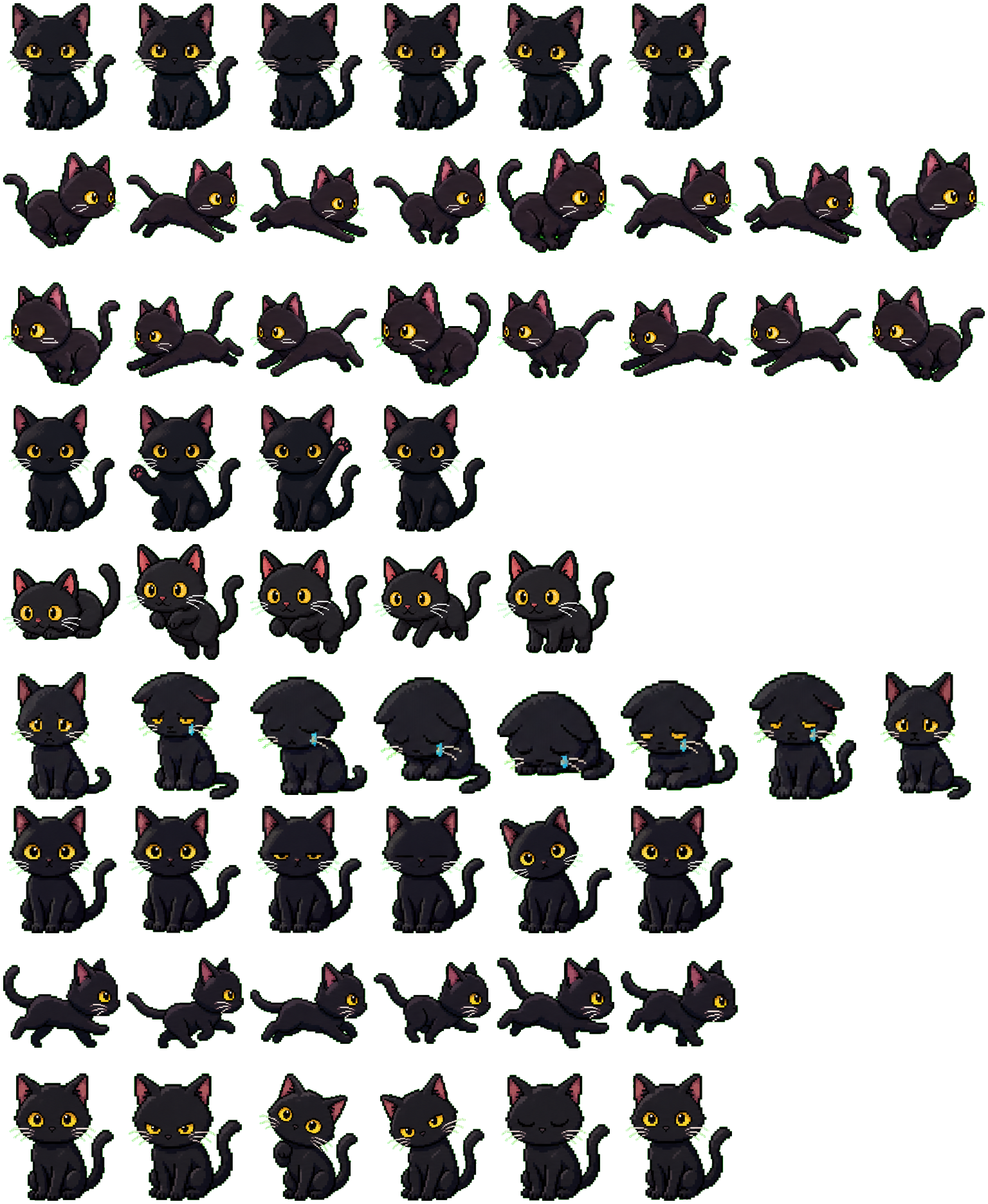 黄眼 spritesheet preview