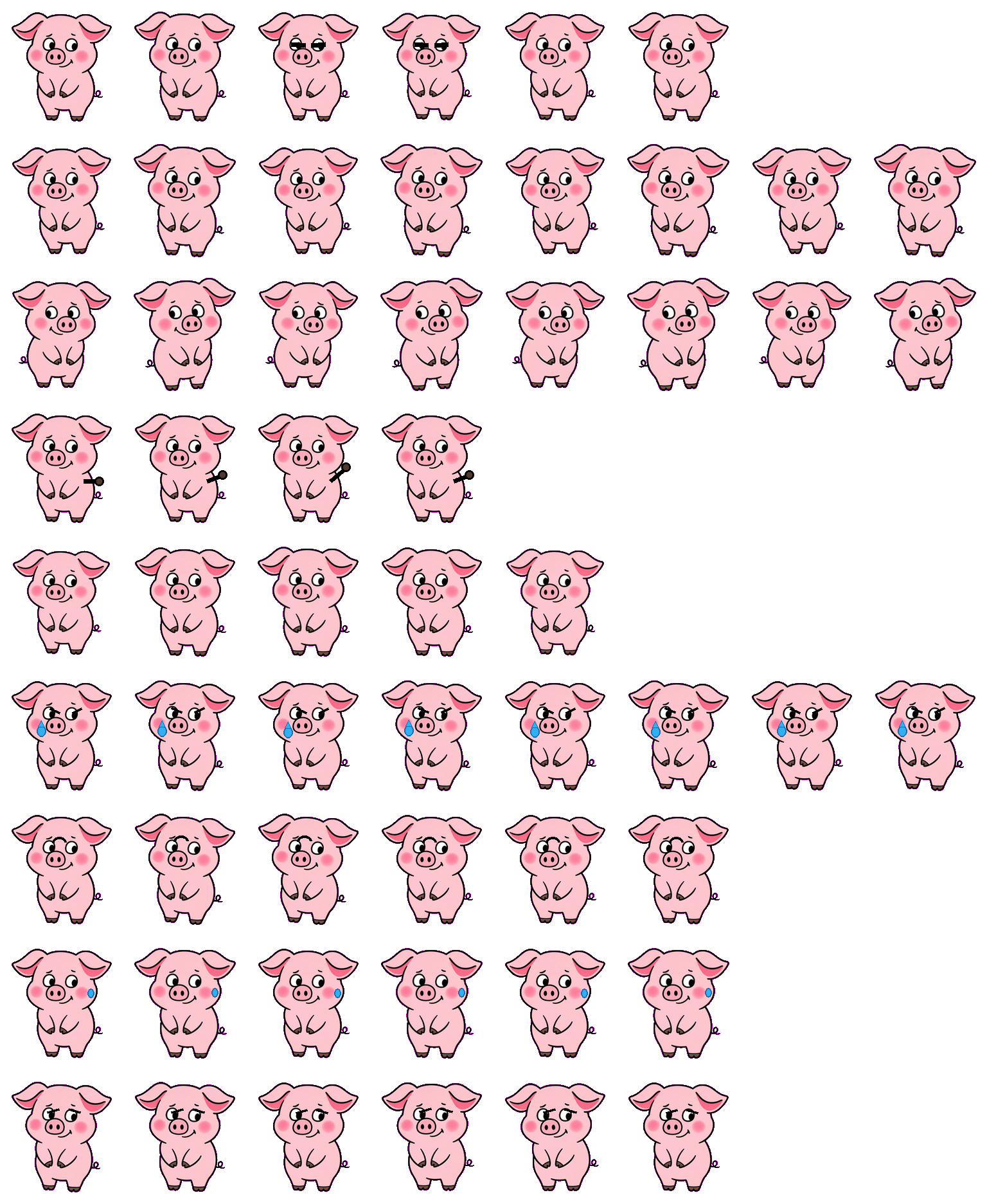 hui-pig animated desktop pet preview for Codex Pet