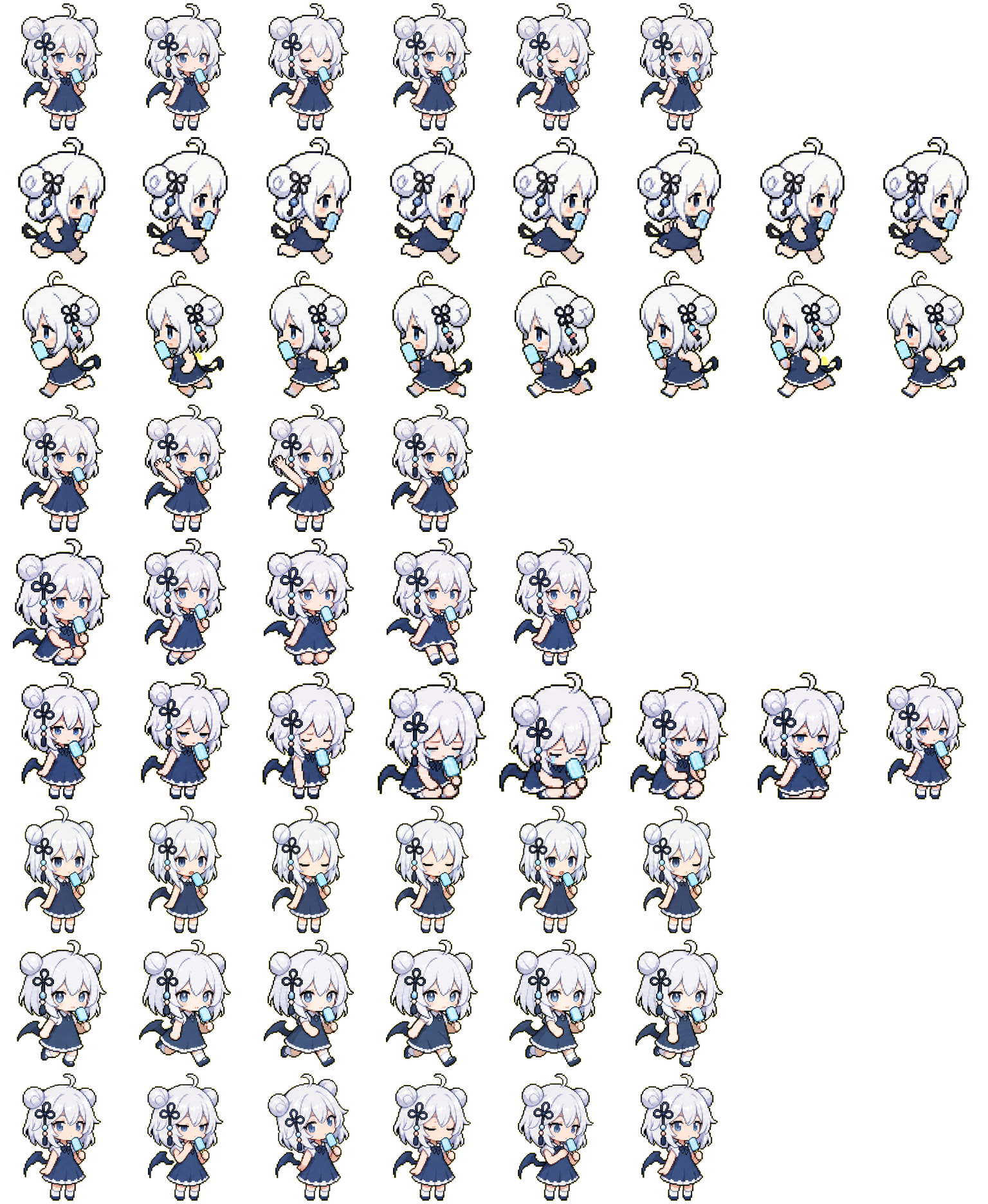 Azuma Seren spritesheet preview