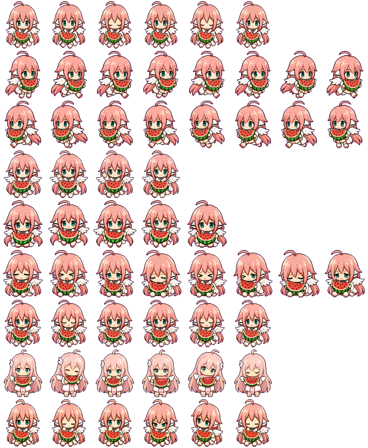 Ikaros spritesheet preview