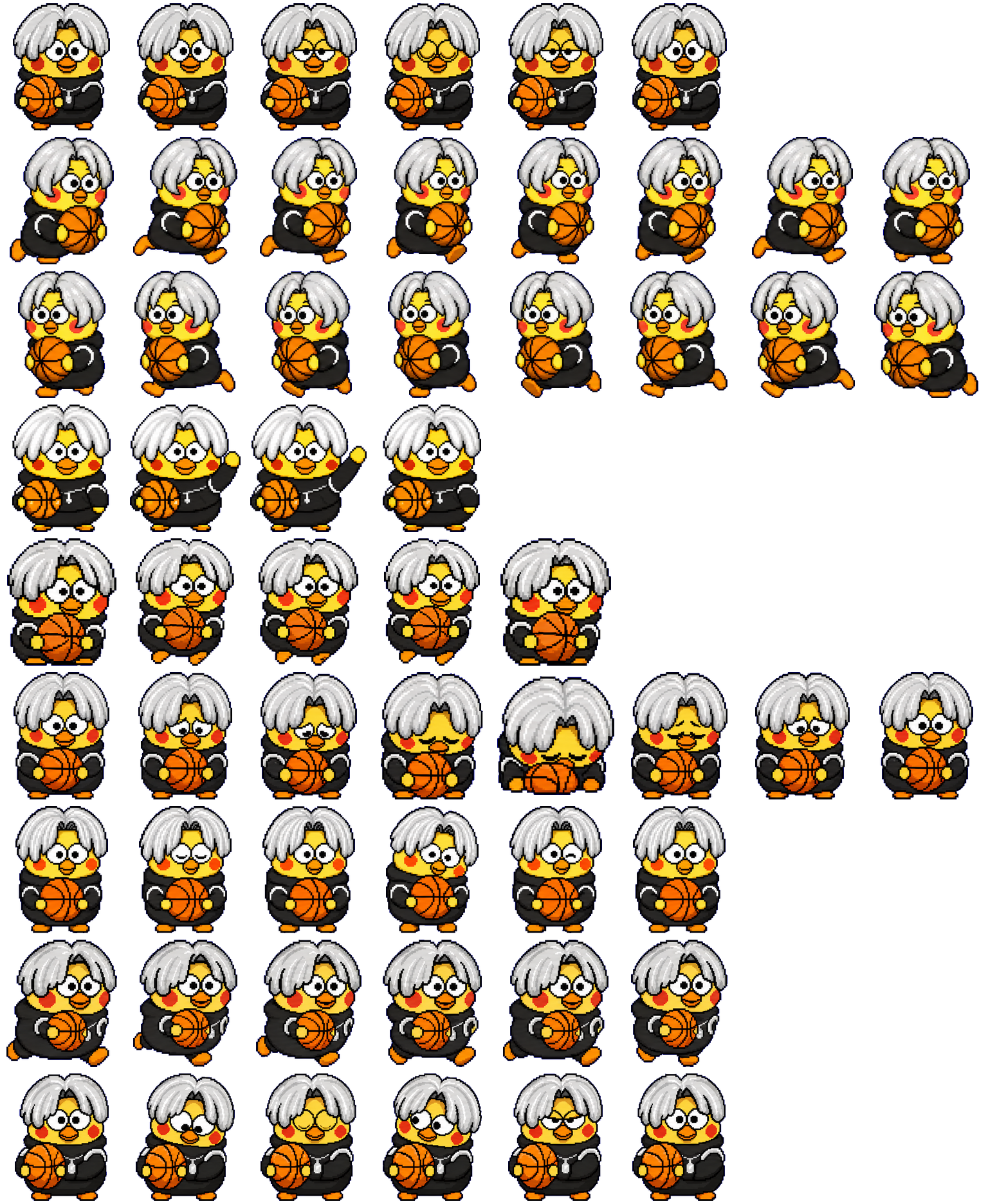 IKUN Hoops spritesheet preview