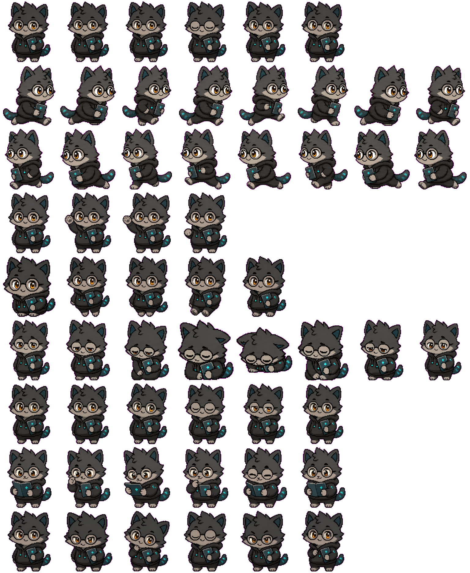 Isaac animated desktop pet preview for Codex Pet