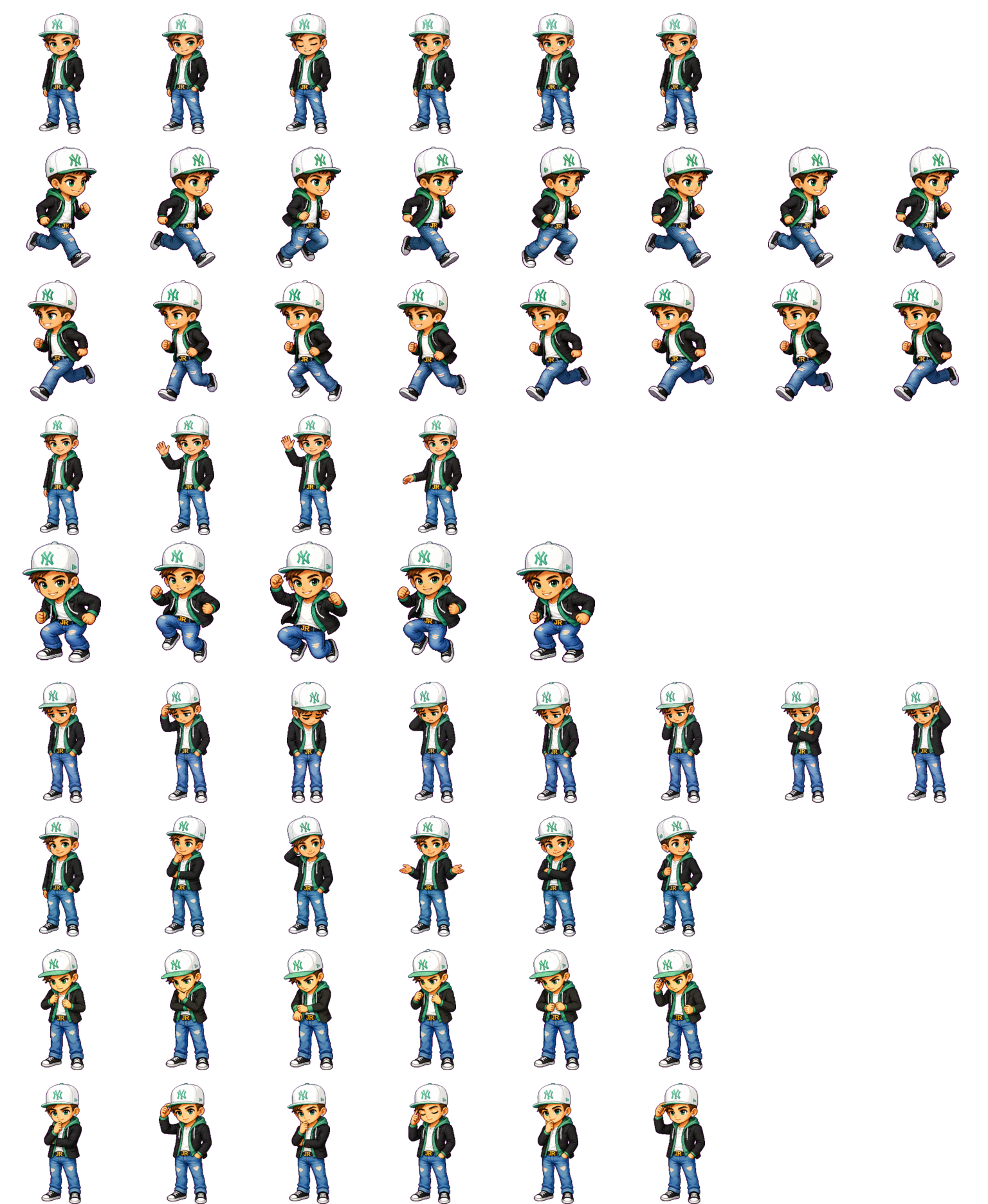 Jace Riders animated desktop pet preview for Codex Pet