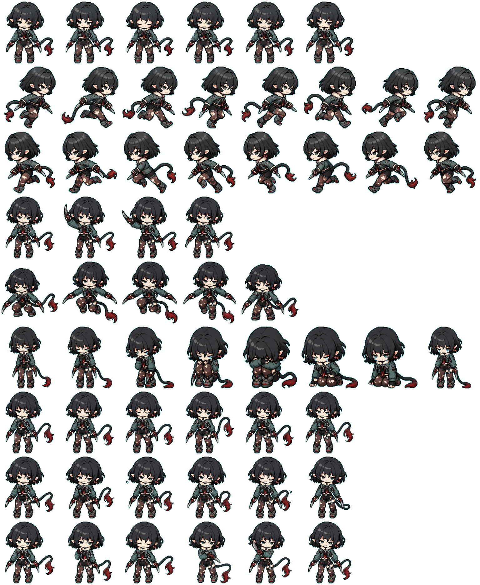 简杜 spritesheet preview