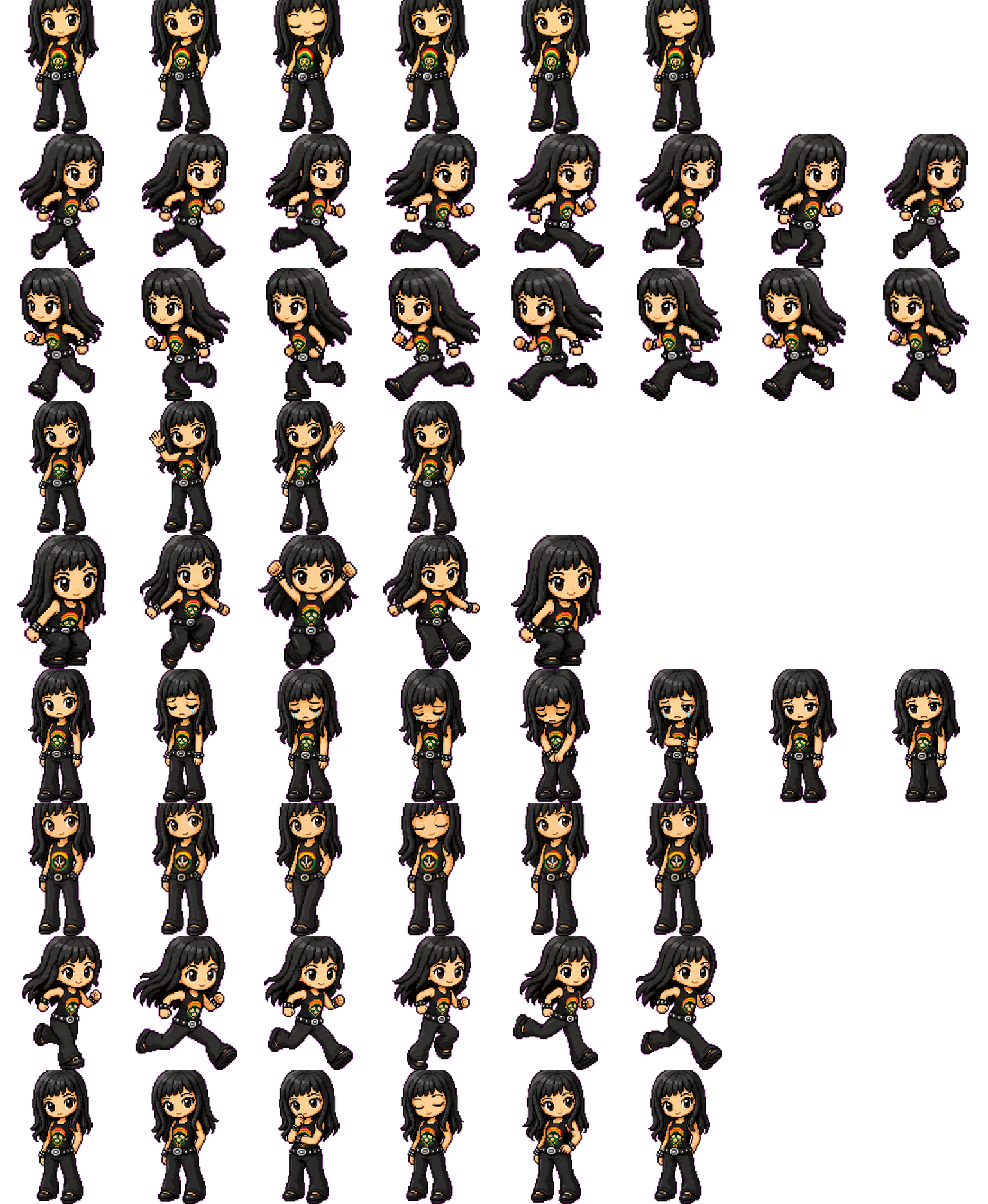 Jane spritesheet preview