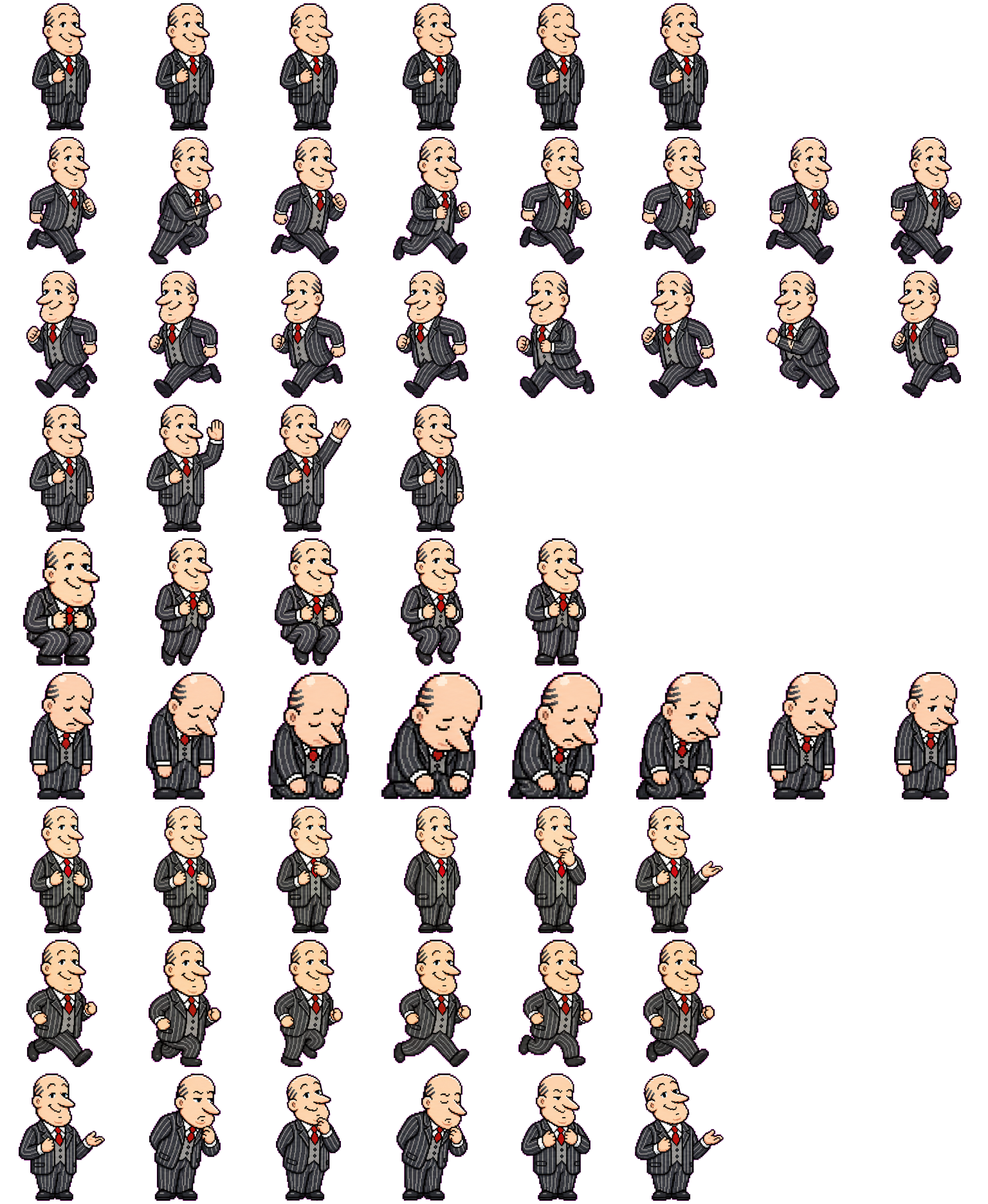Jeeves spritesheet preview