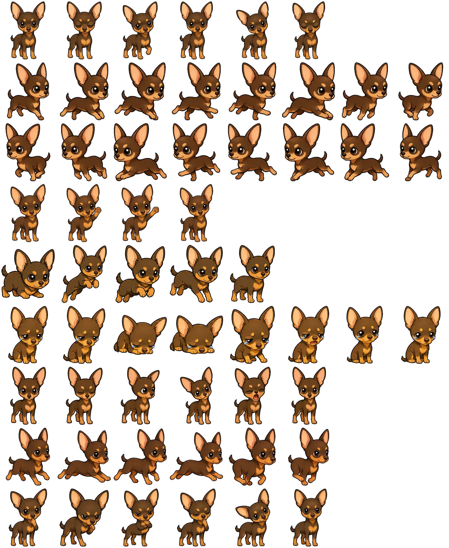 Jerry spritesheet preview