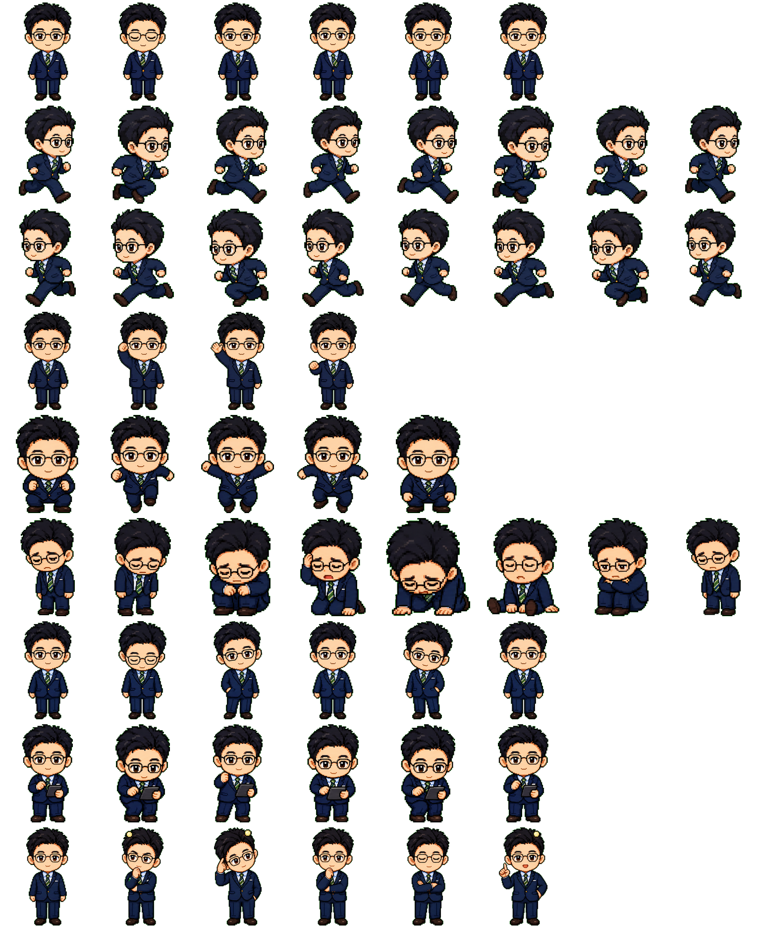 Jinbo spritesheet preview