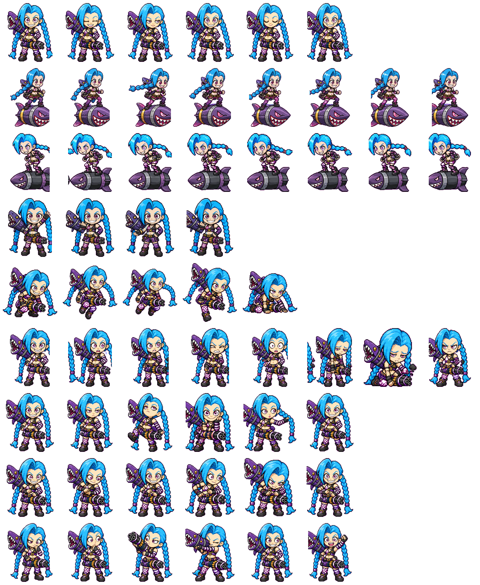 Jinx spritesheet preview