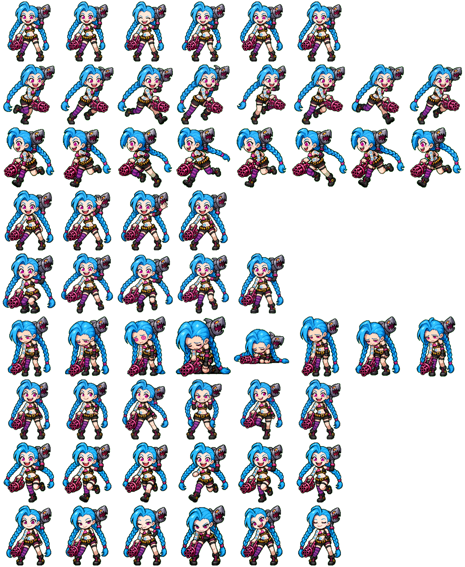 Jinx spritesheet preview