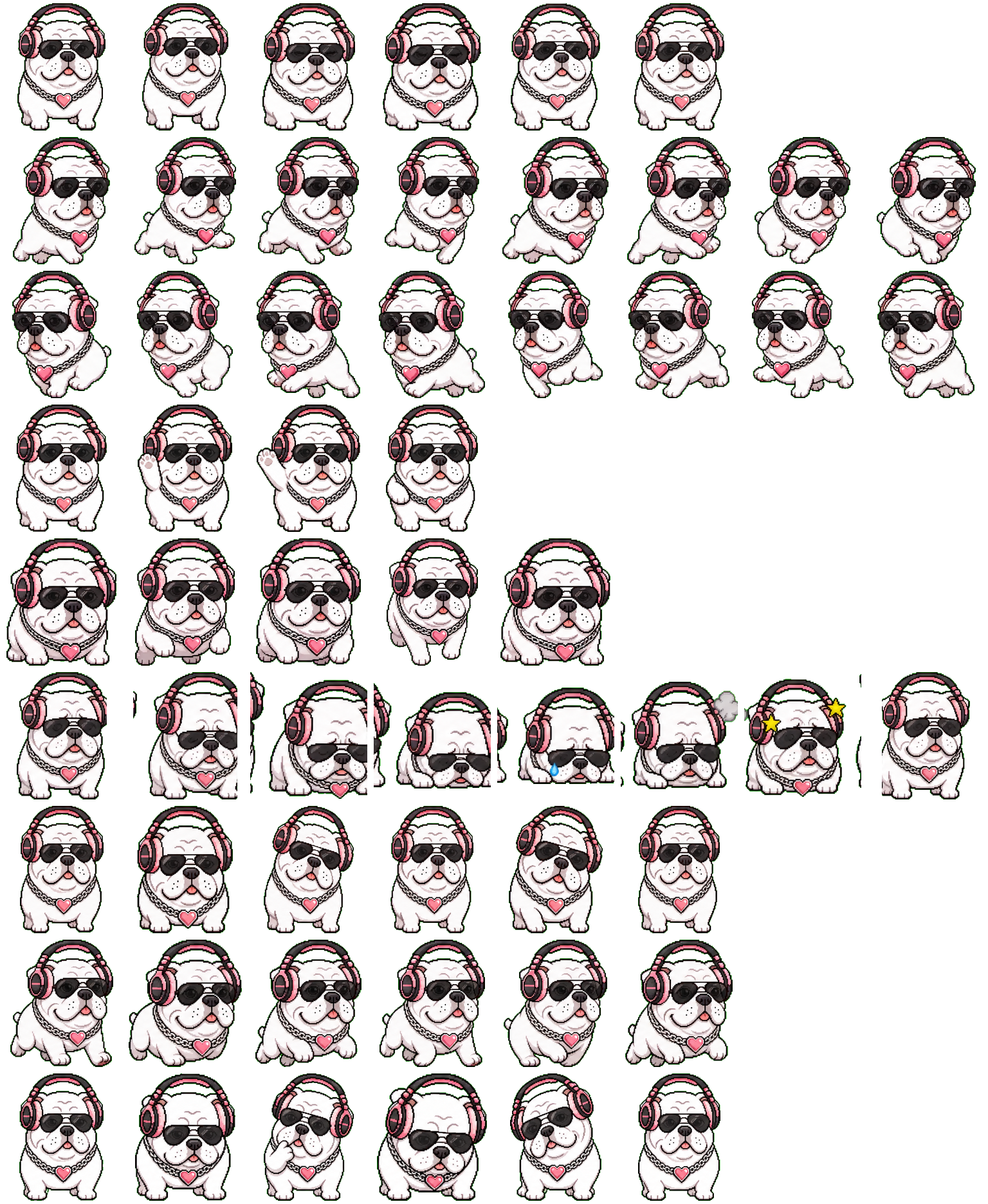 Jollio spritesheet preview