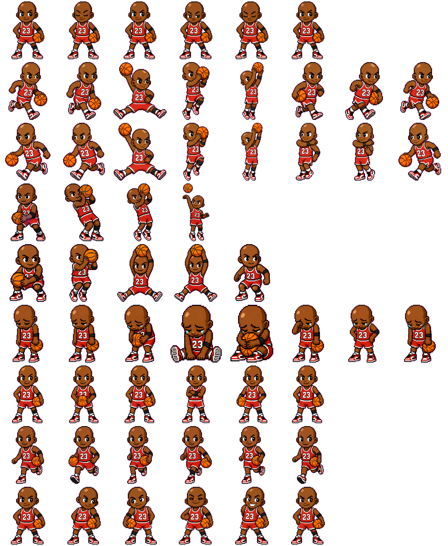 Jordan spritesheet preview