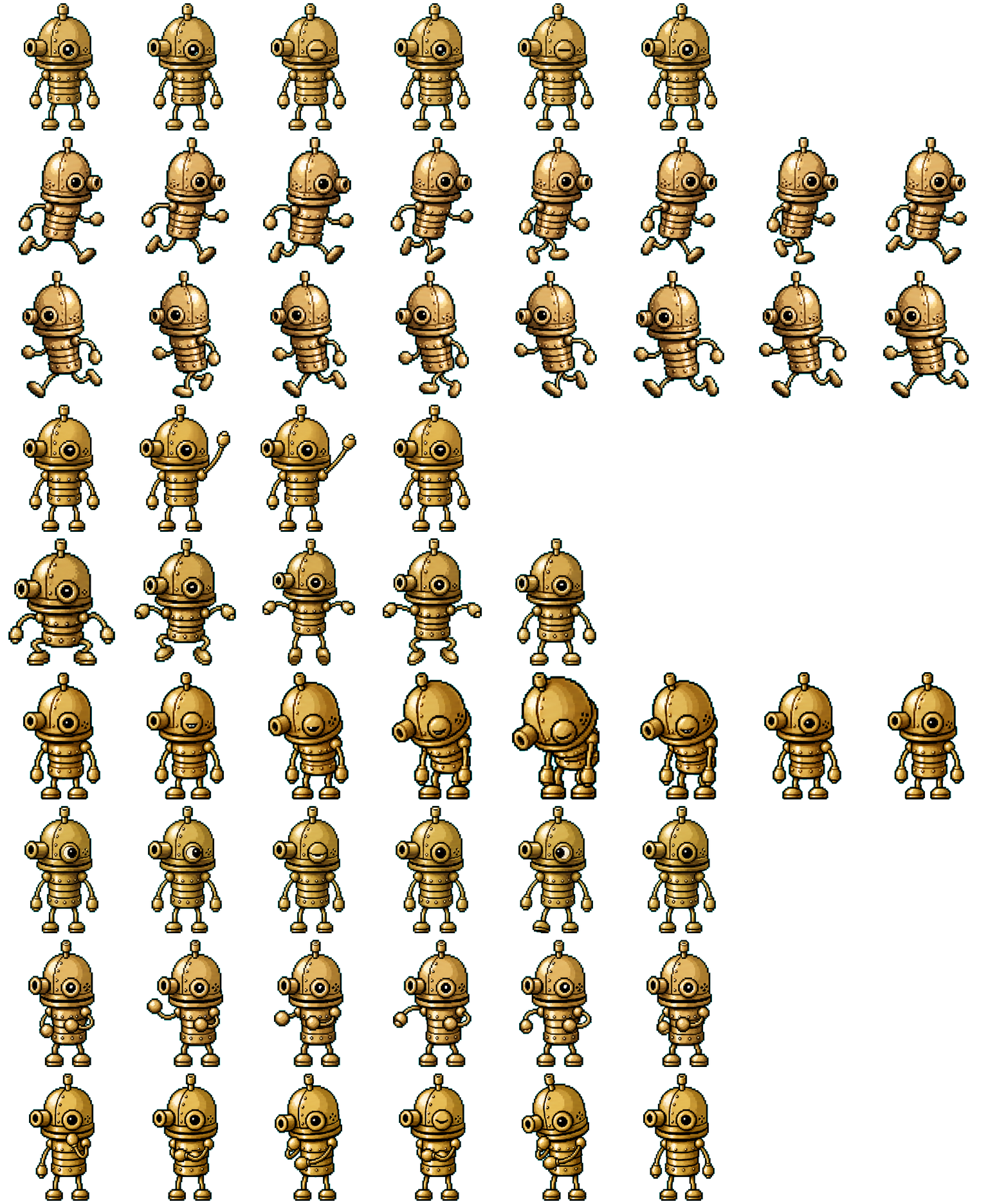 Josef Bot spritesheet preview