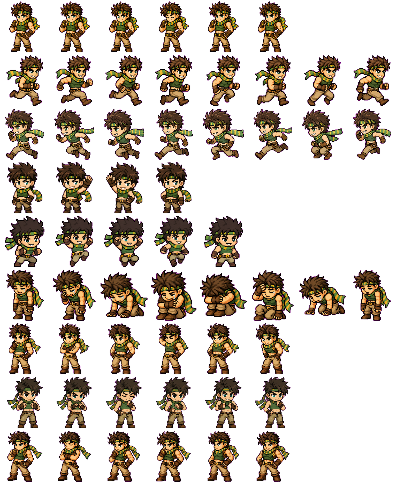 Joseph spritesheet preview
