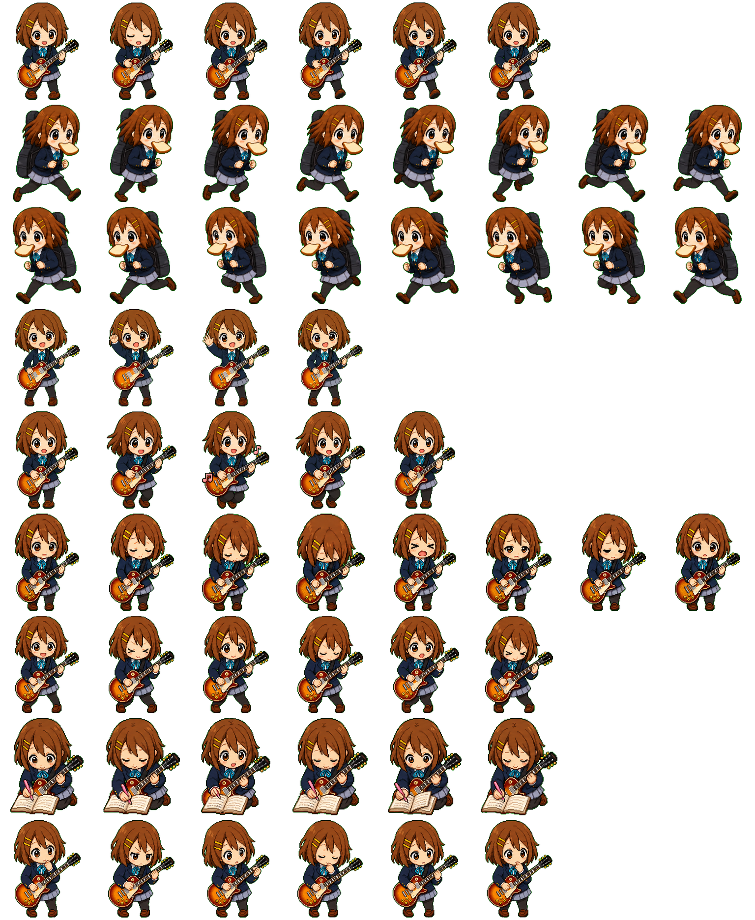 轻音少女 Codex Pet 动态桌面宠物预览图