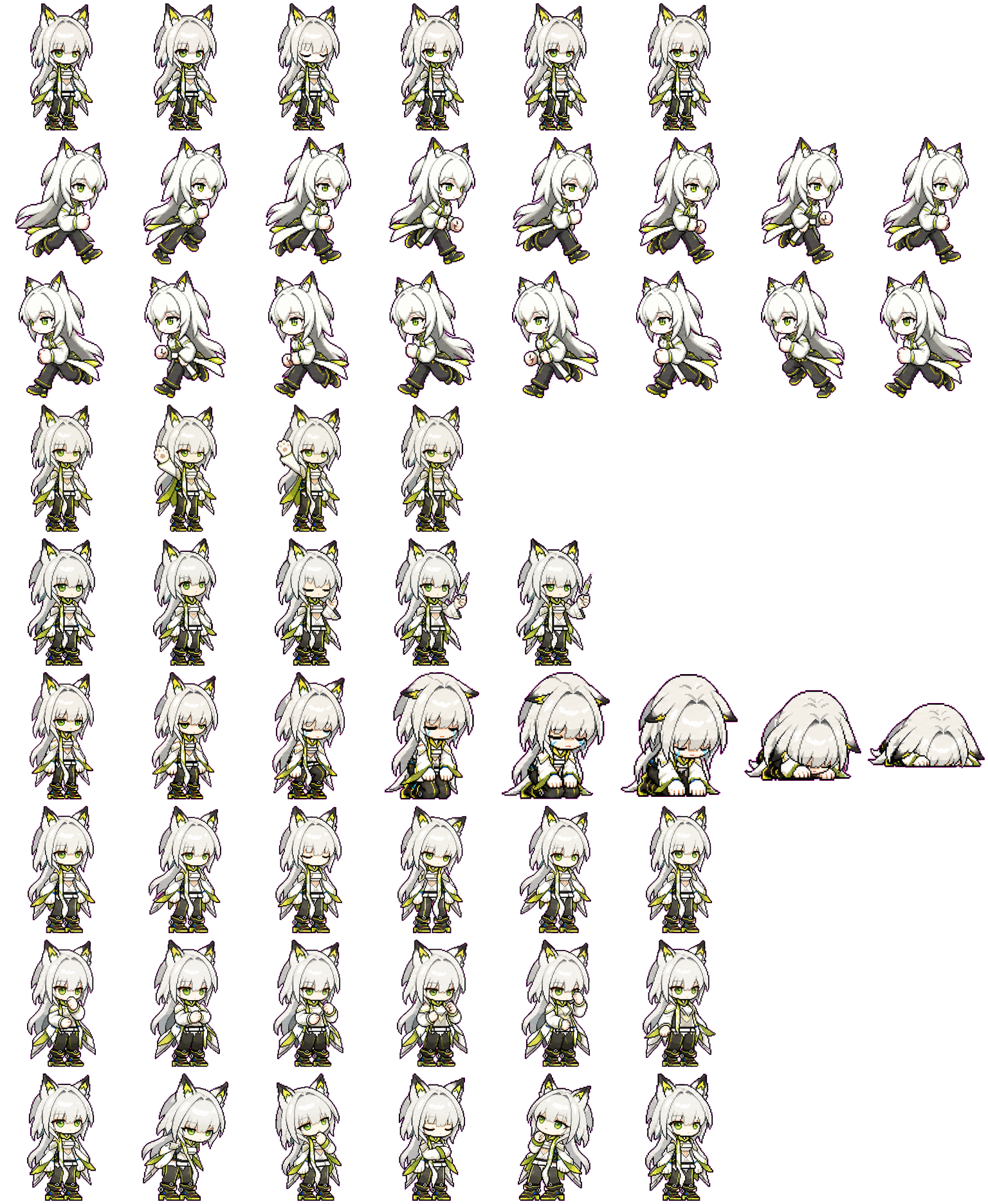 Kal'tsit·Esperanta spritesheet preview