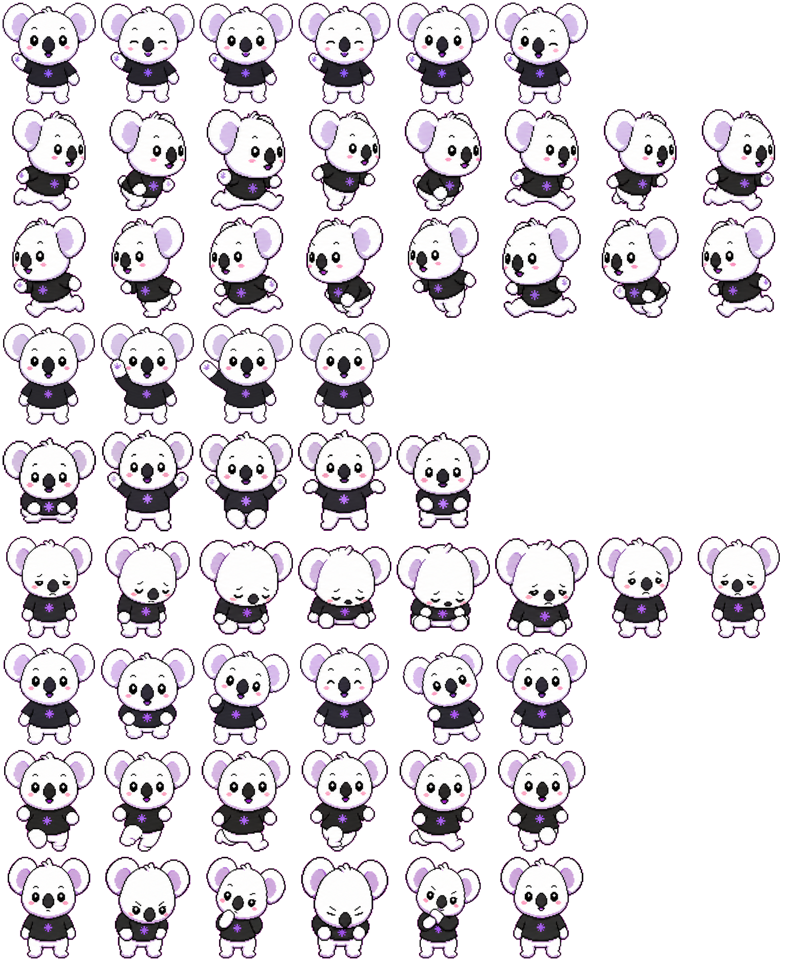 Kebo spritesheet preview