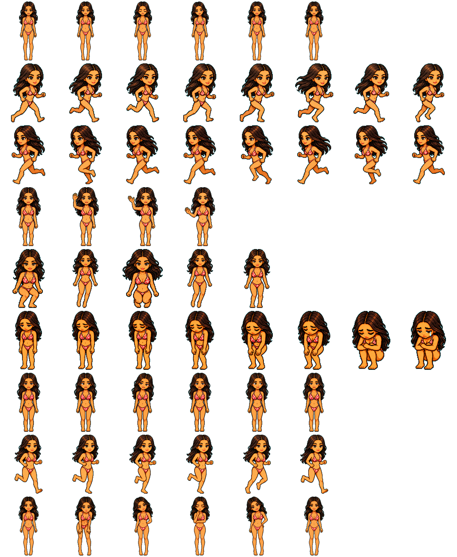Kendall spritesheet preview