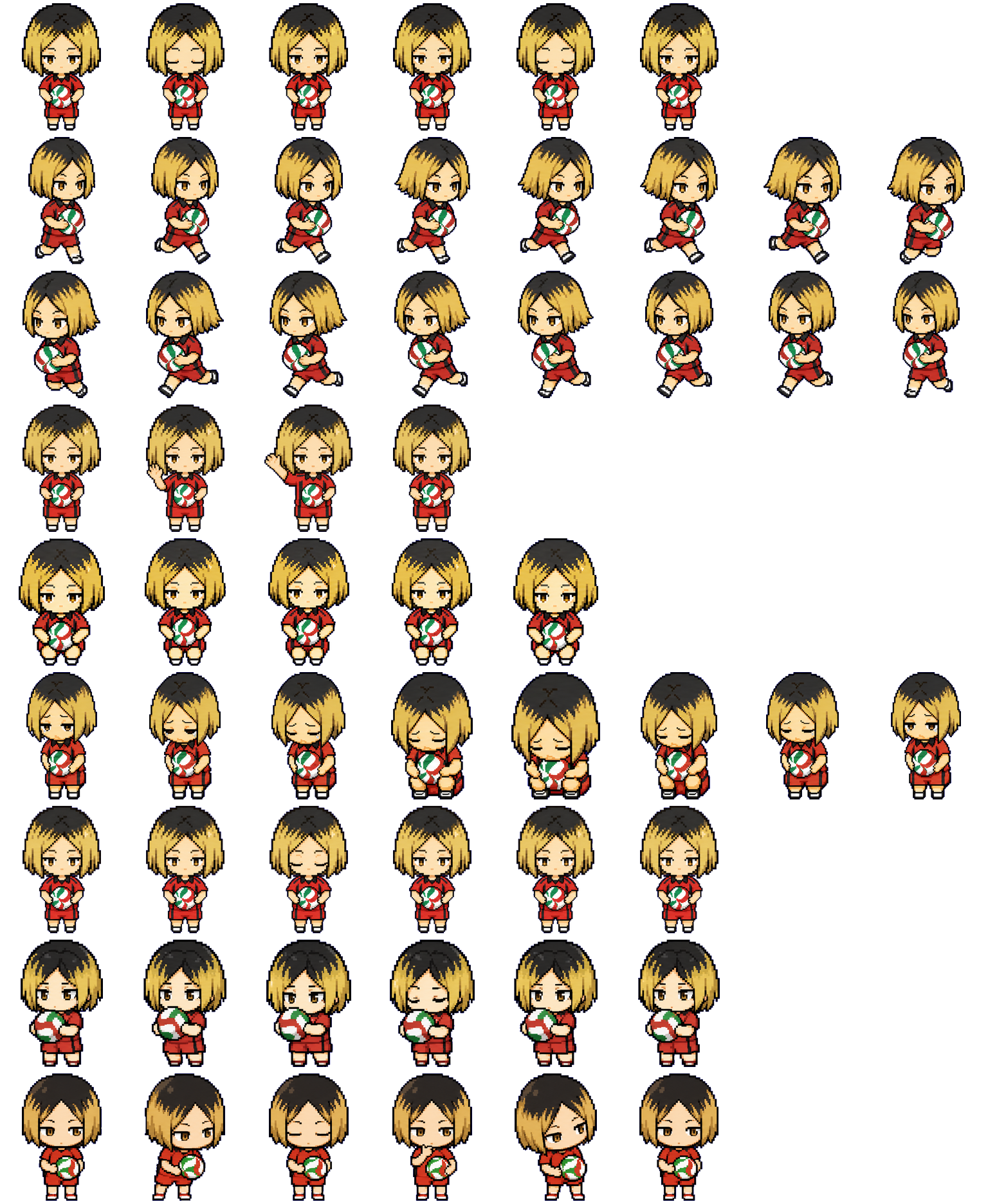 Kenma spritesheet preview