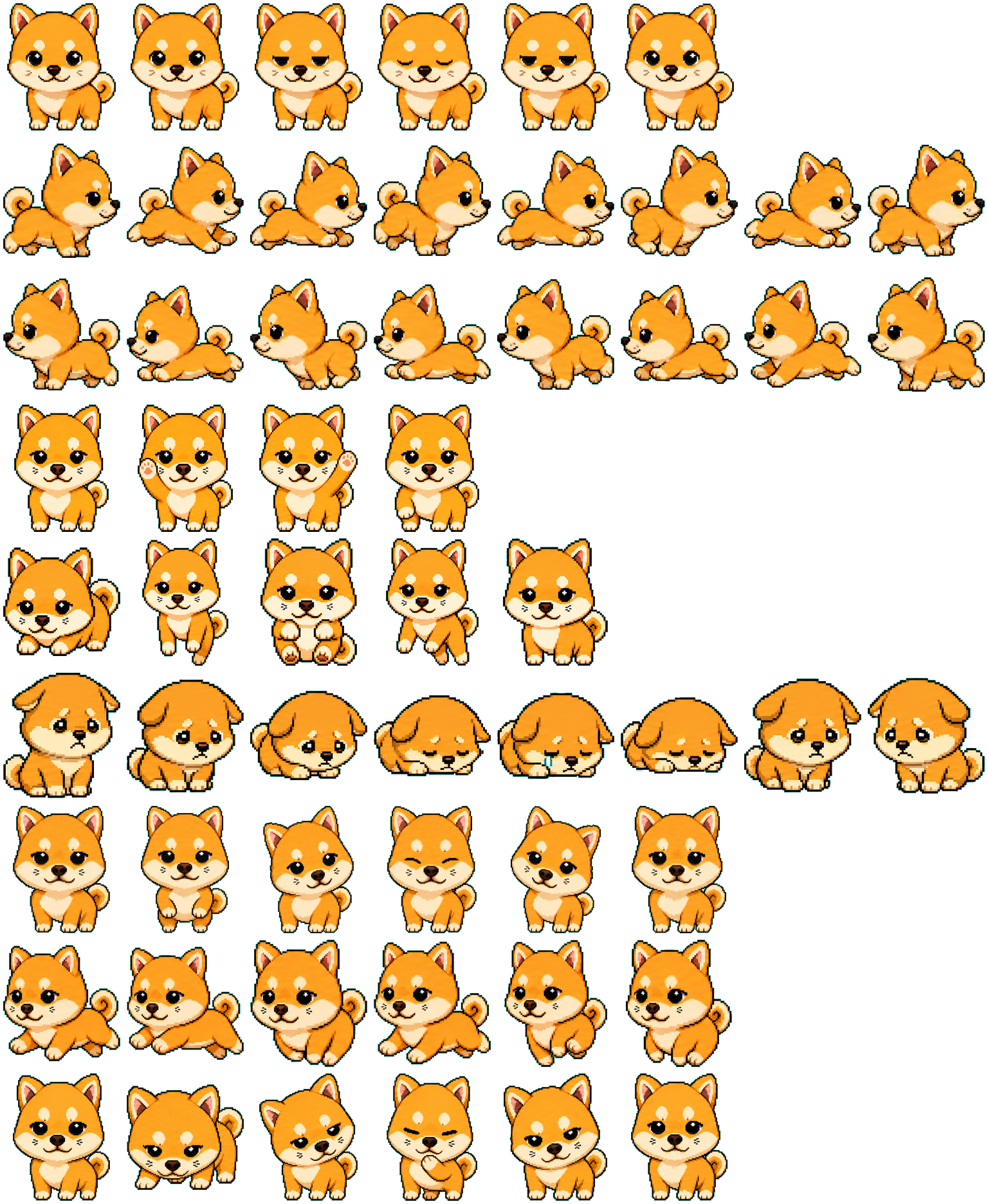 KIBSHI spritesheet preview