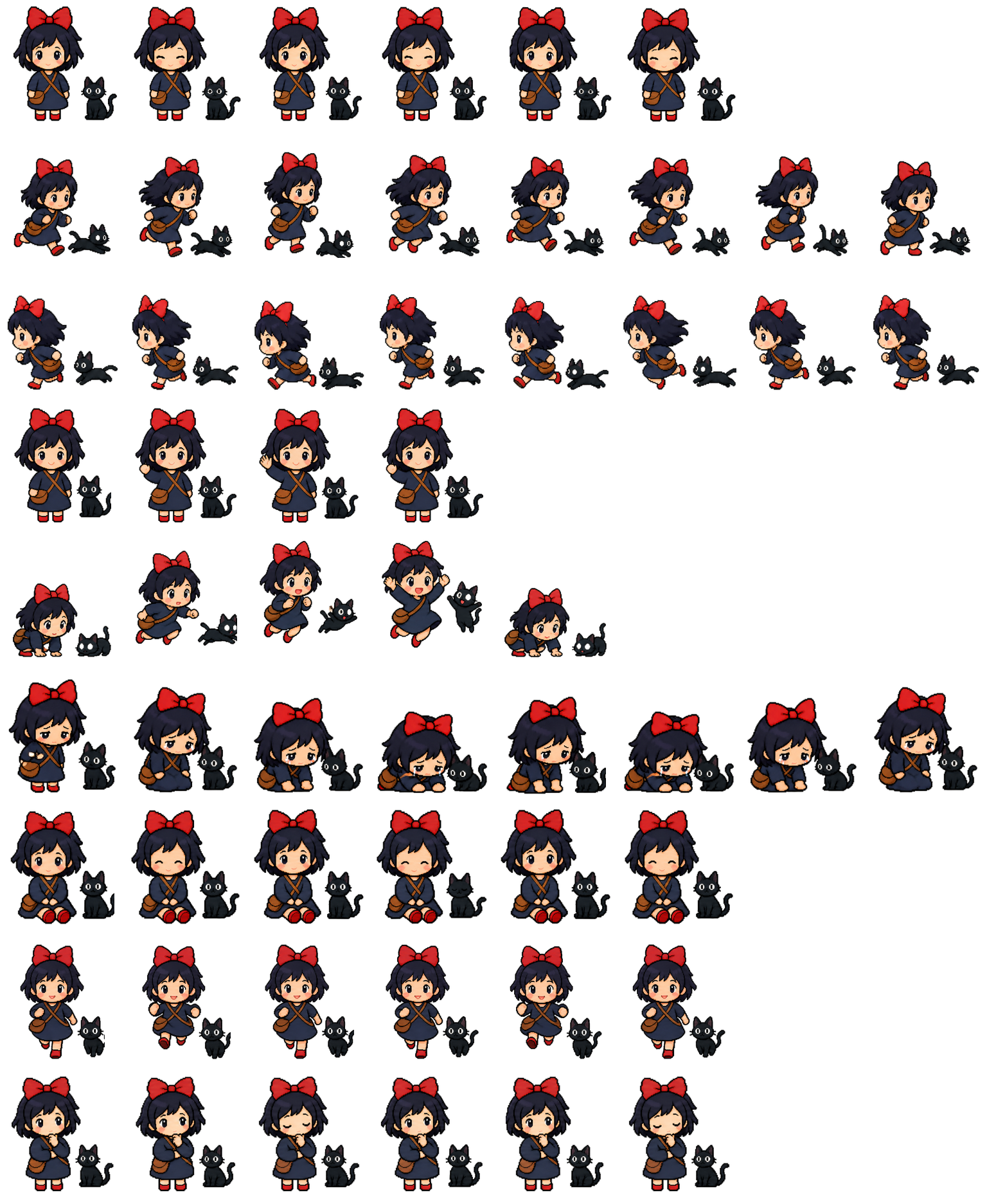Kiki spritesheet preview