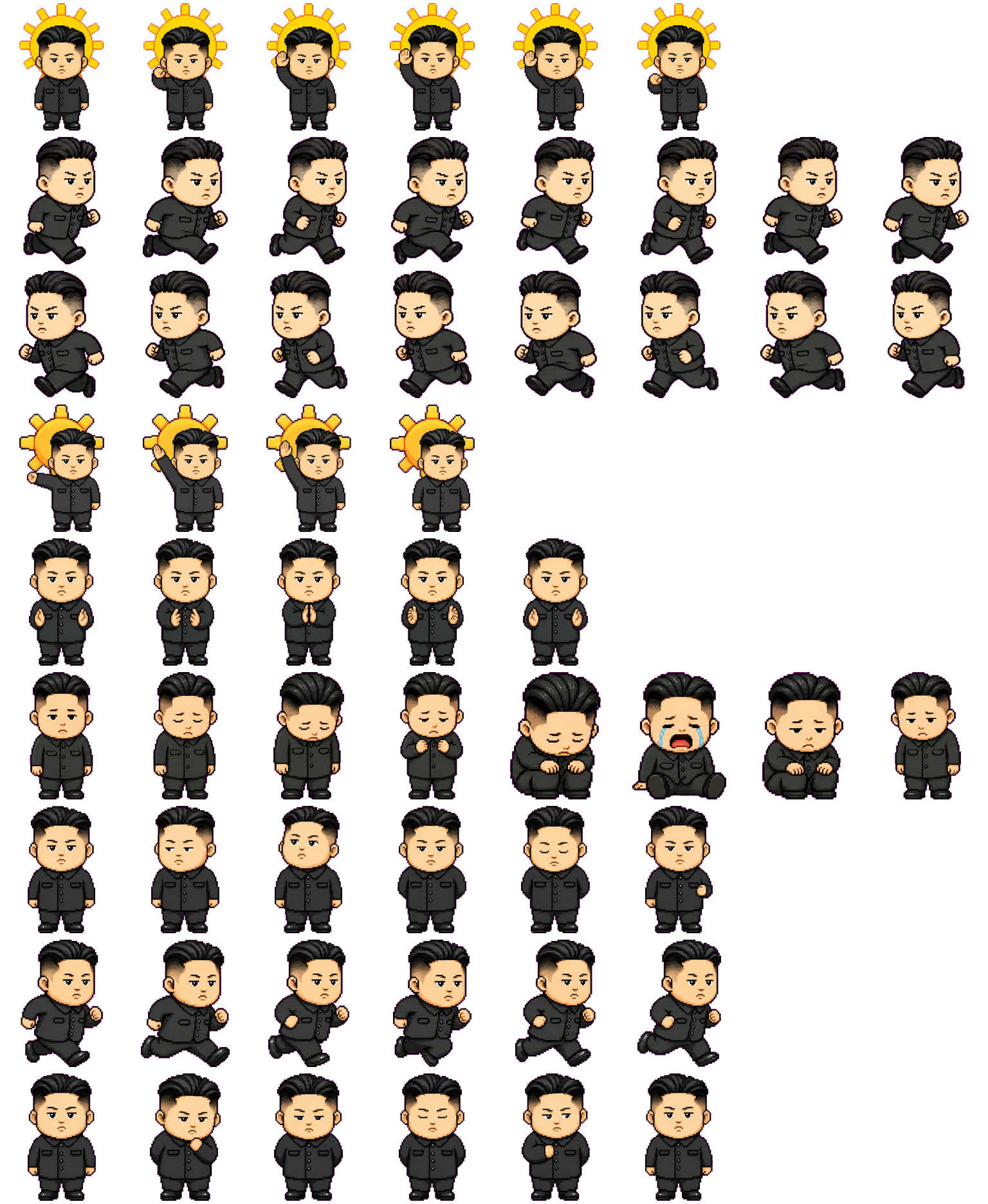 Kimlet spritesheet preview