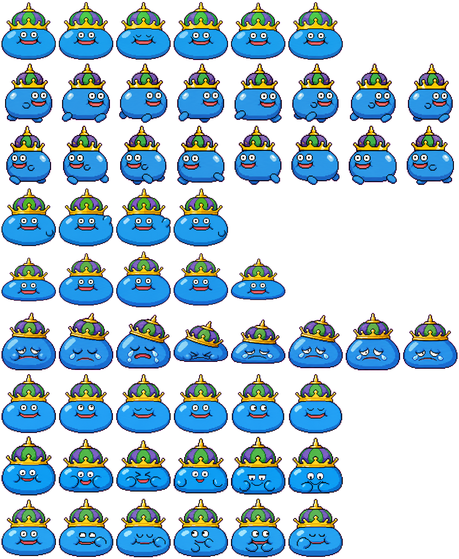 King Slime animated desktop pet preview for Codex Pet