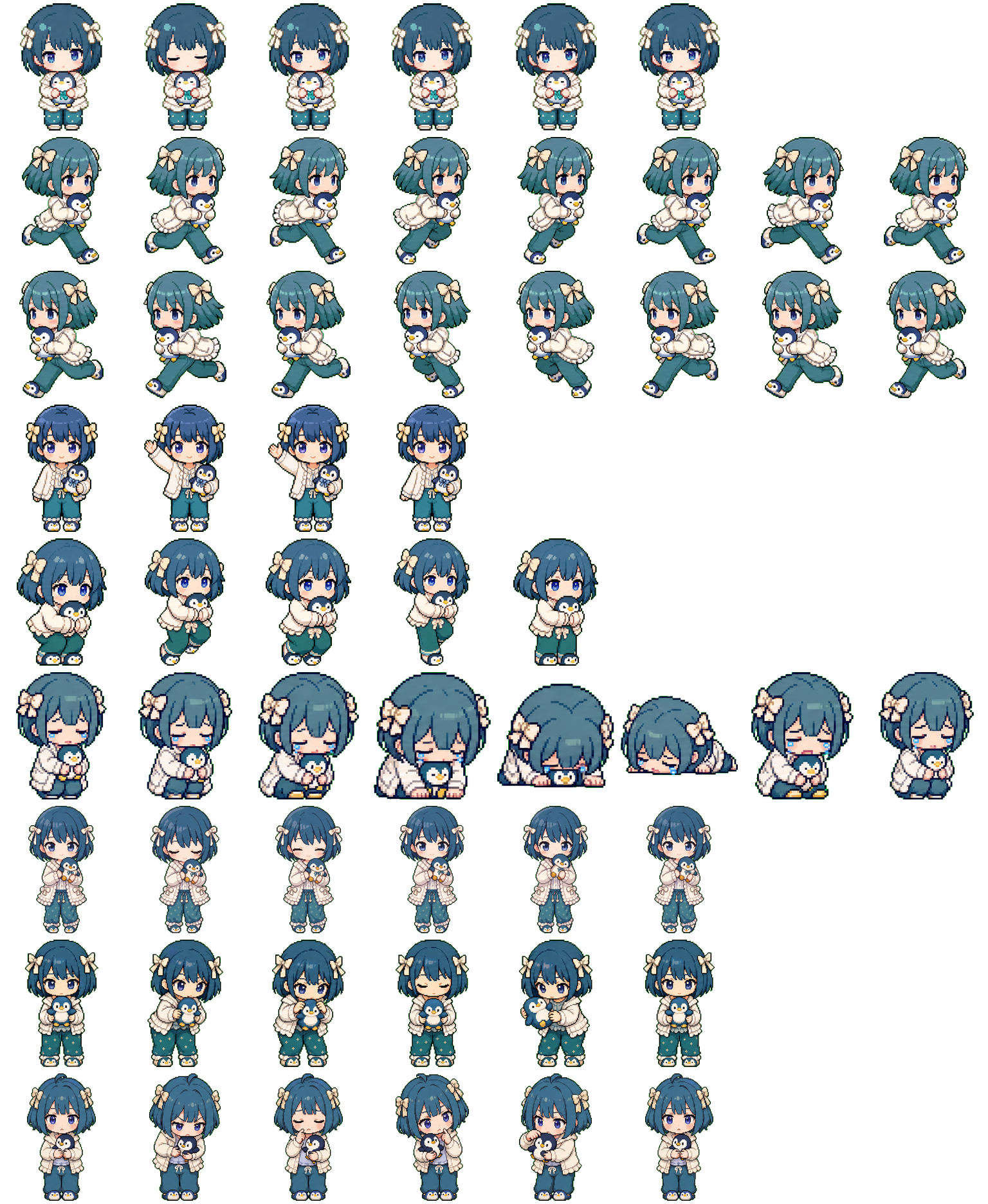 Kiritani Haruka spritesheet preview