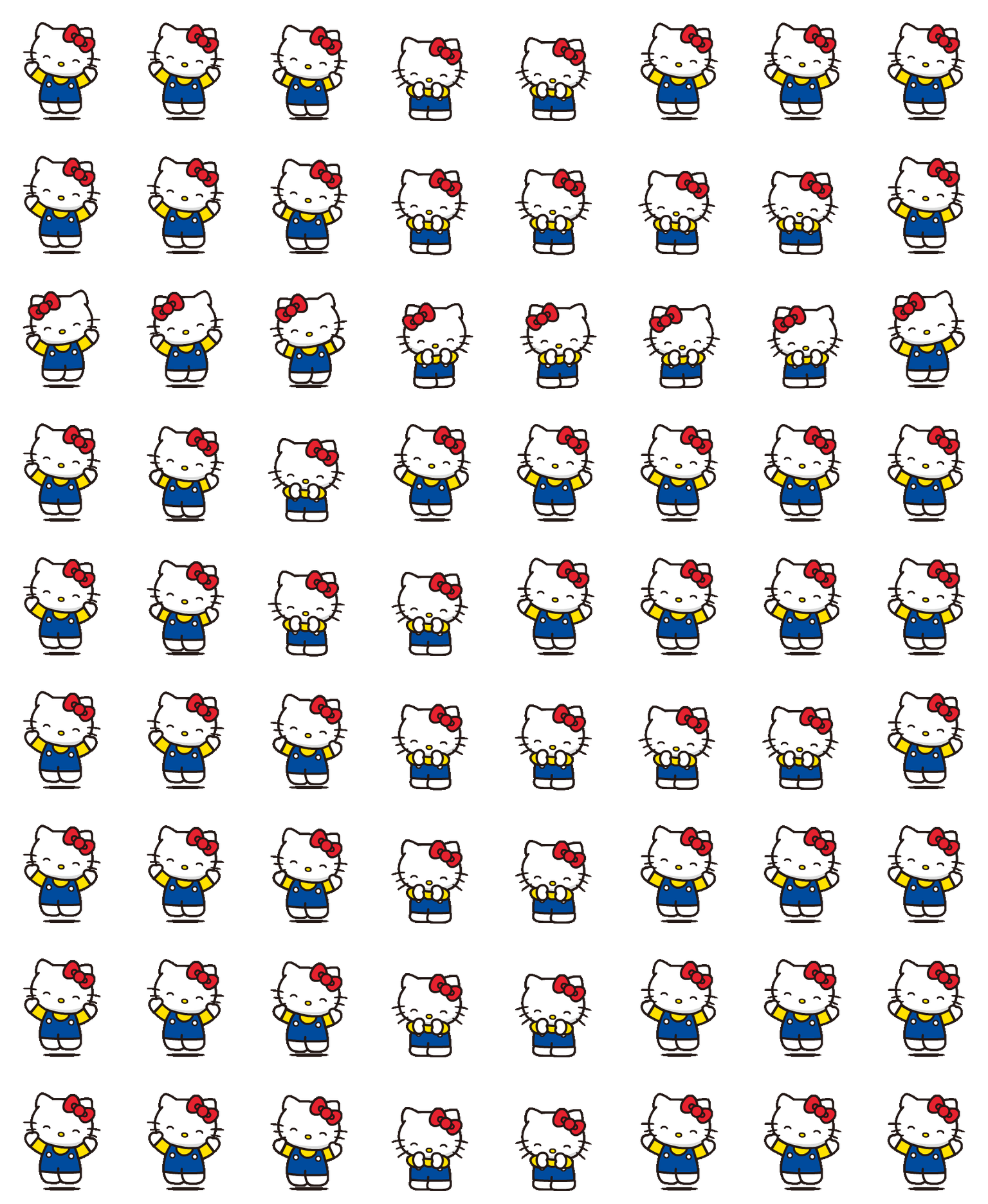 Kitty 1 animated desktop pet preview for Codex Pet
