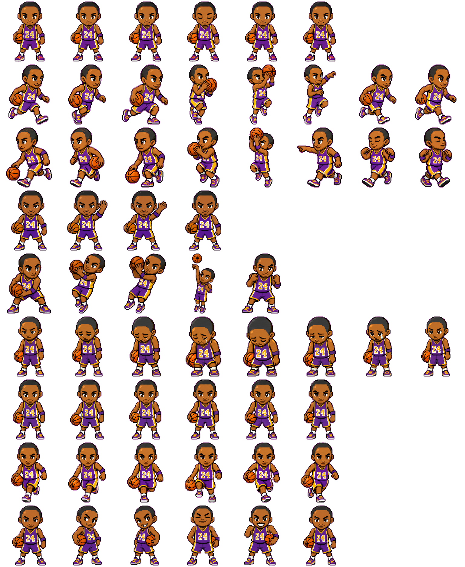 Mamba spritesheet preview
