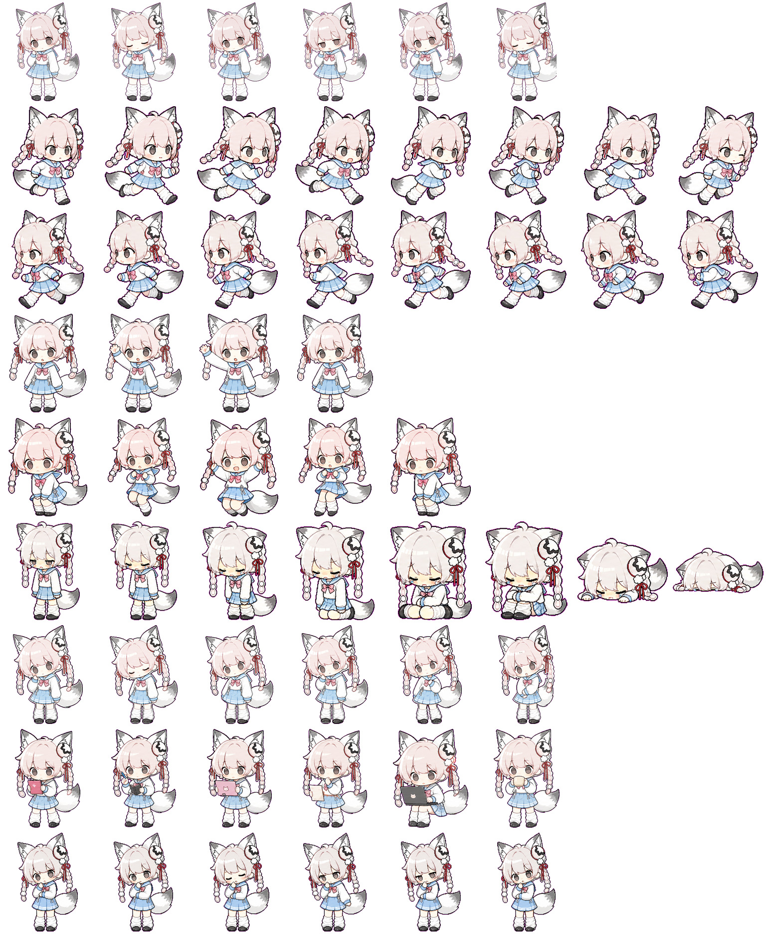 Kuri spritesheet preview