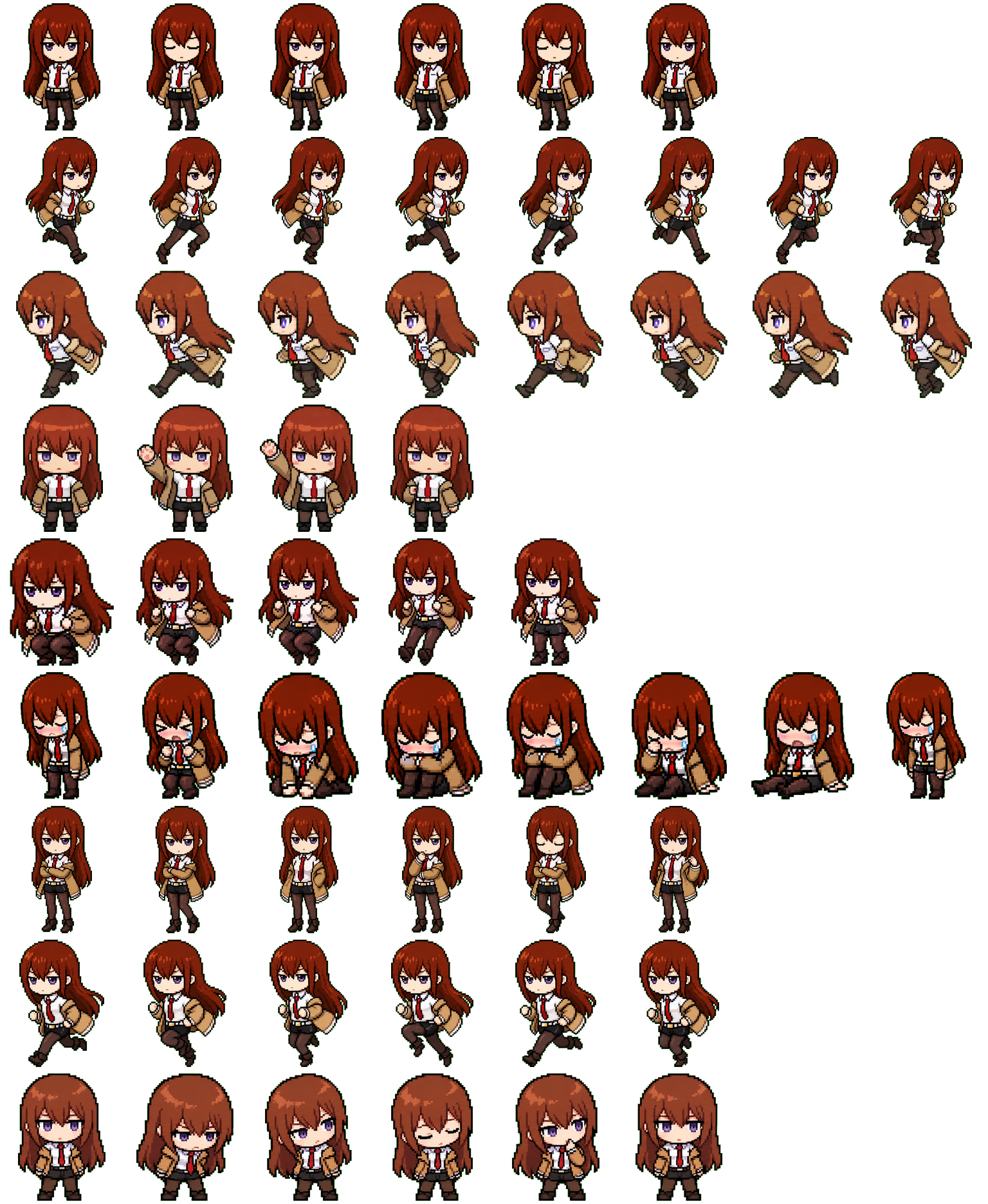 Kurisu spritesheet preview