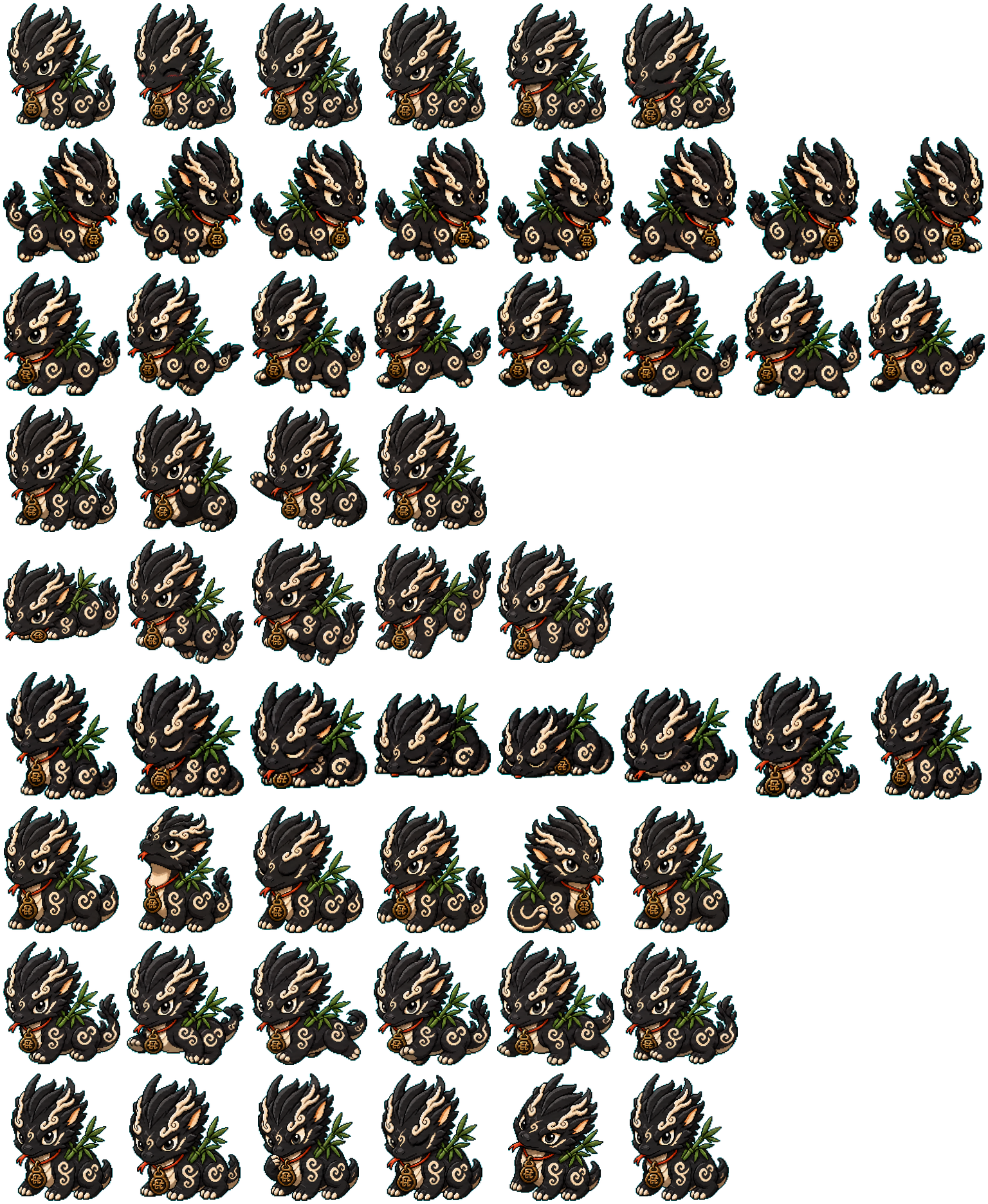 Kuro spritesheet preview