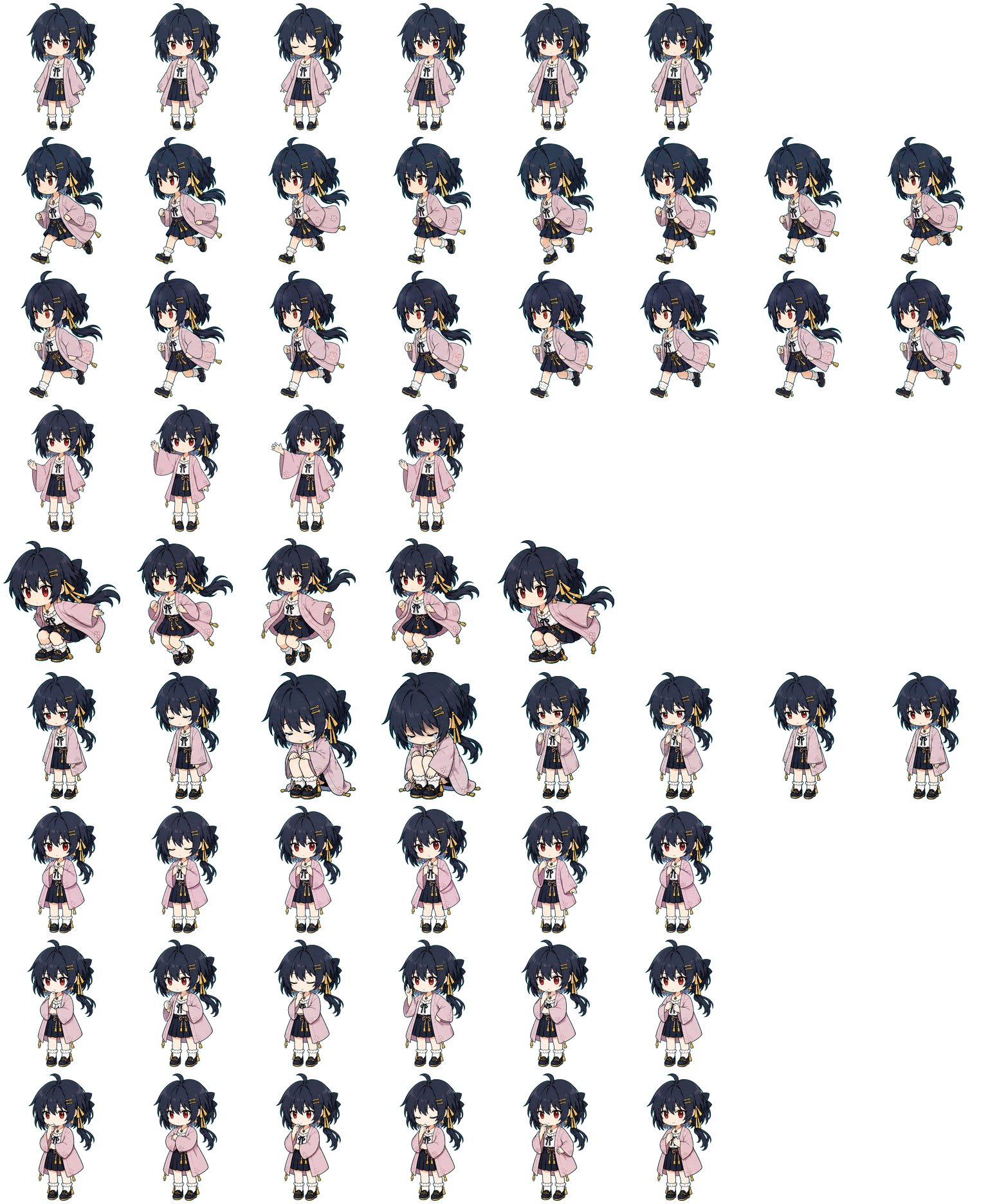Kurotassel Codex Pet アニメーションデスクトップペットのプレビュー
