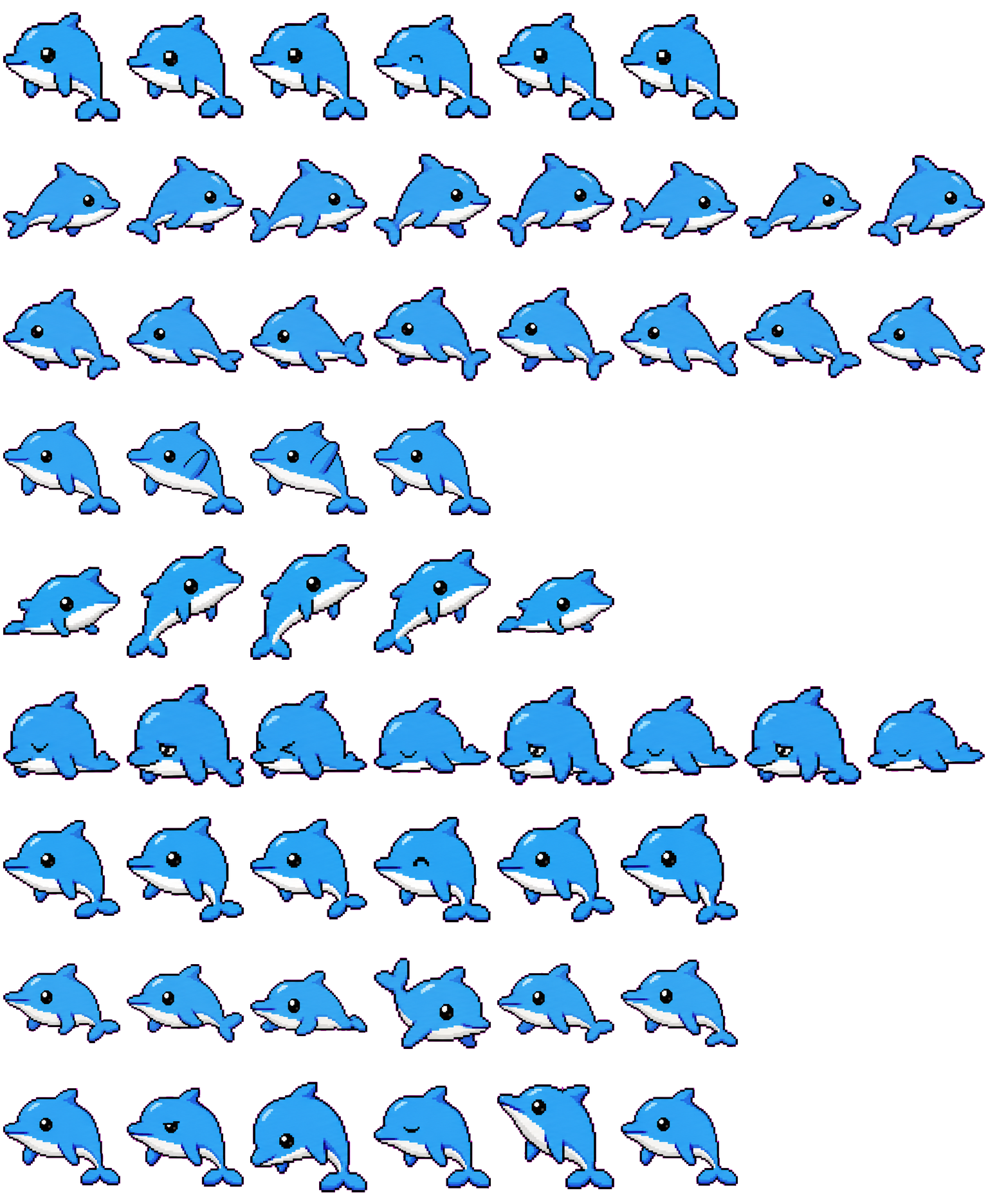 カイルくん spritesheet preview