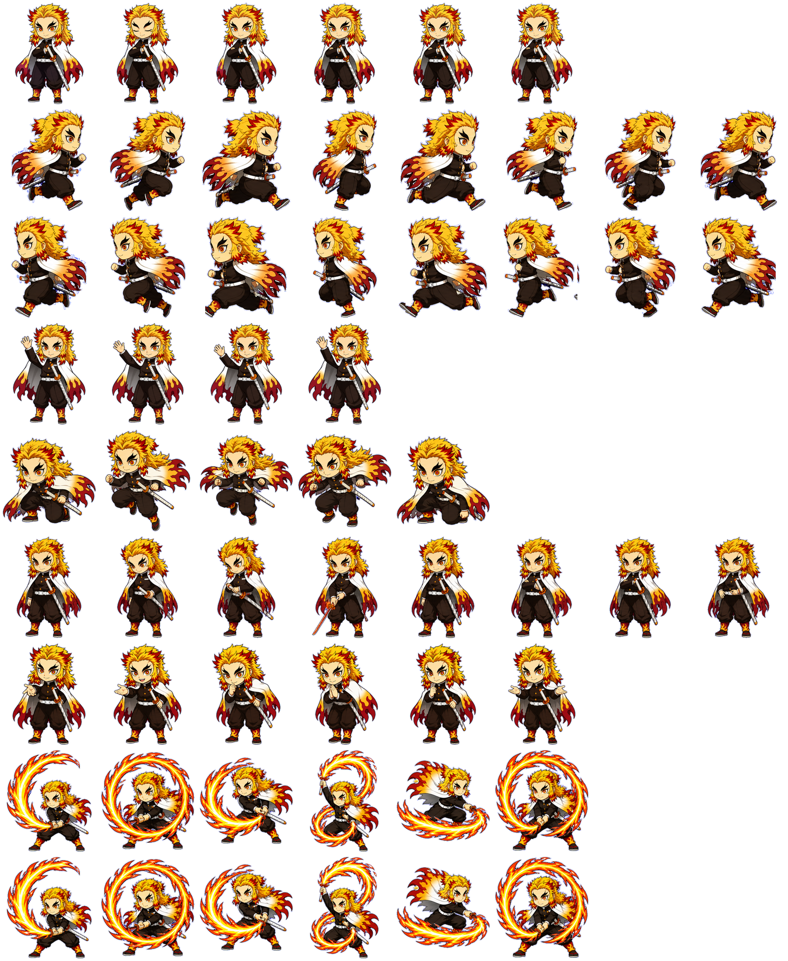 kyojuroregoku-demonslayer Codex Pet アニメーションデスクトップペットのプレビュー