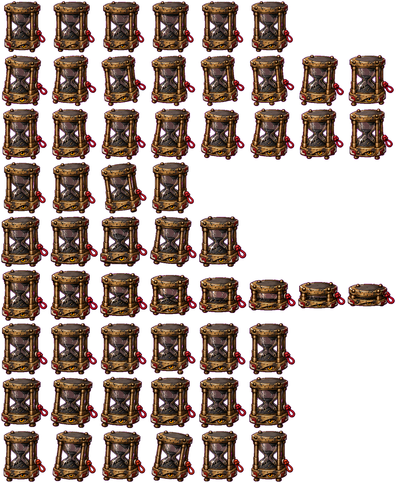 Landfill Hourmarker animated desktop pet preview for Codex Pet