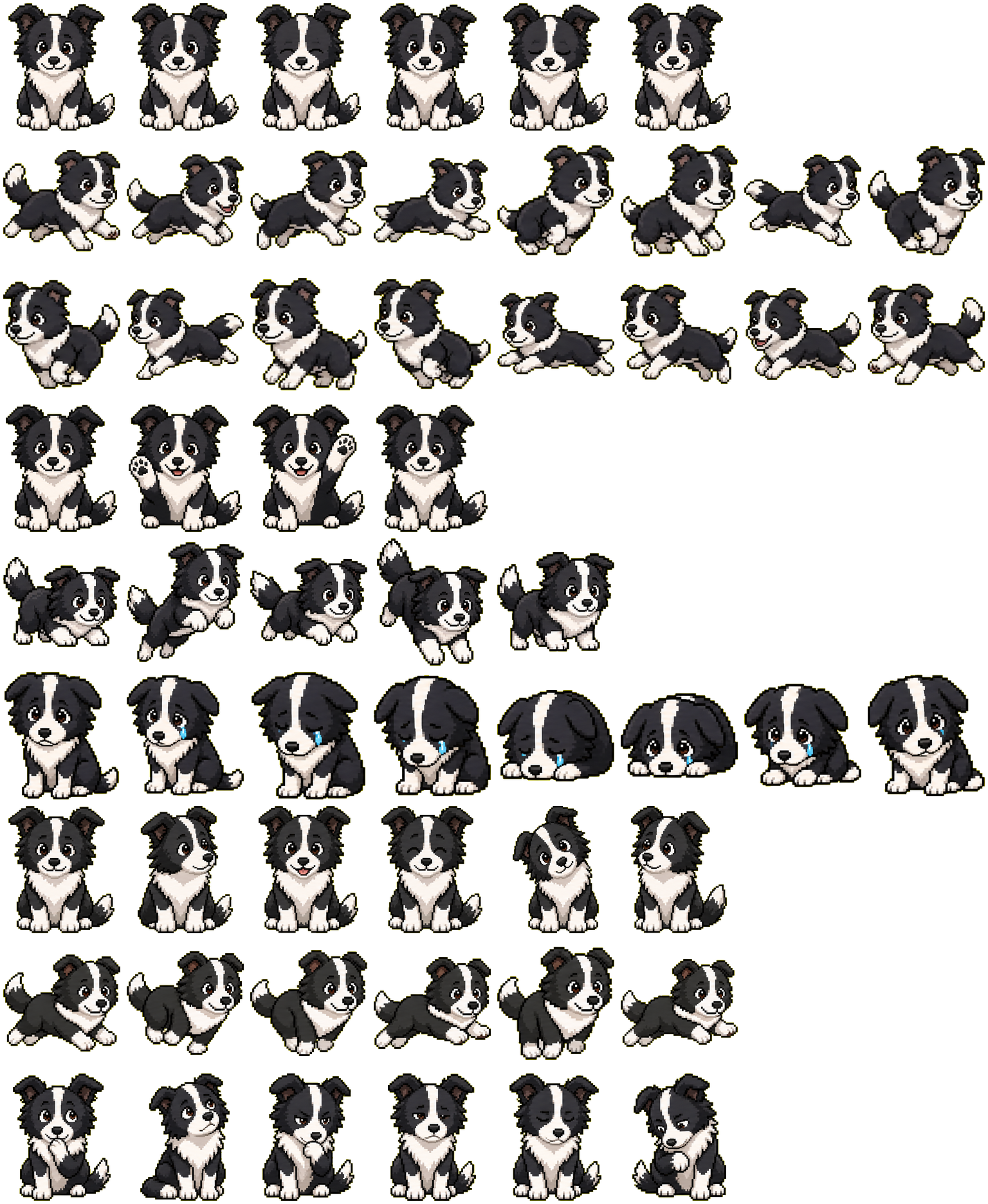 Lando spritesheet preview