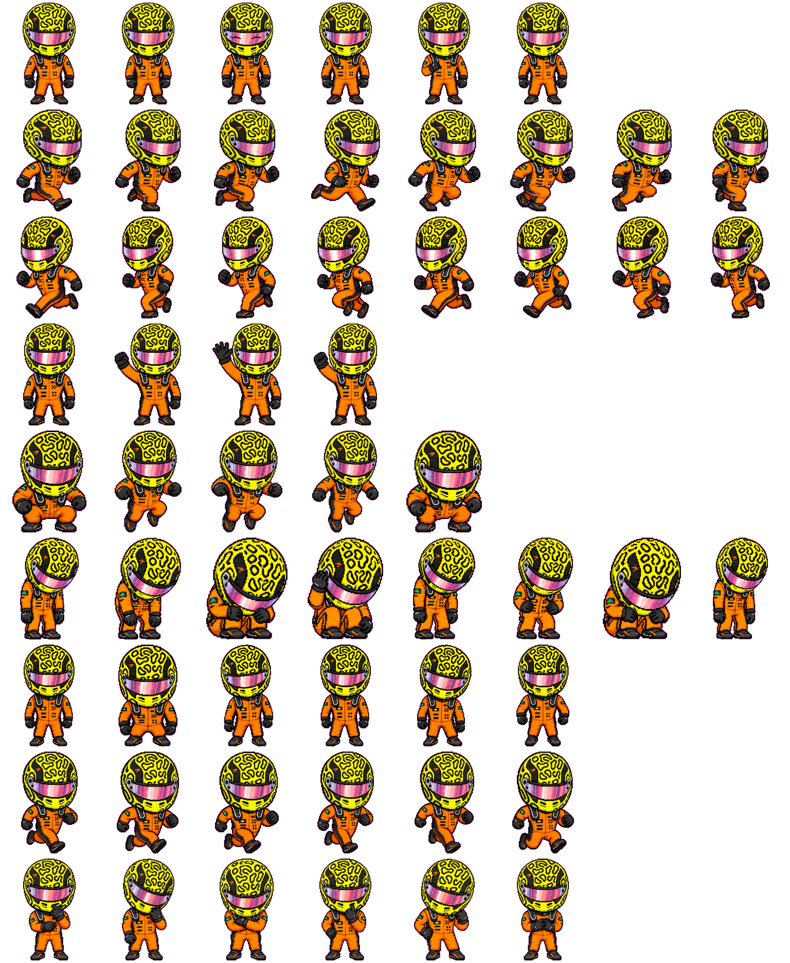 Lando spritesheet preview