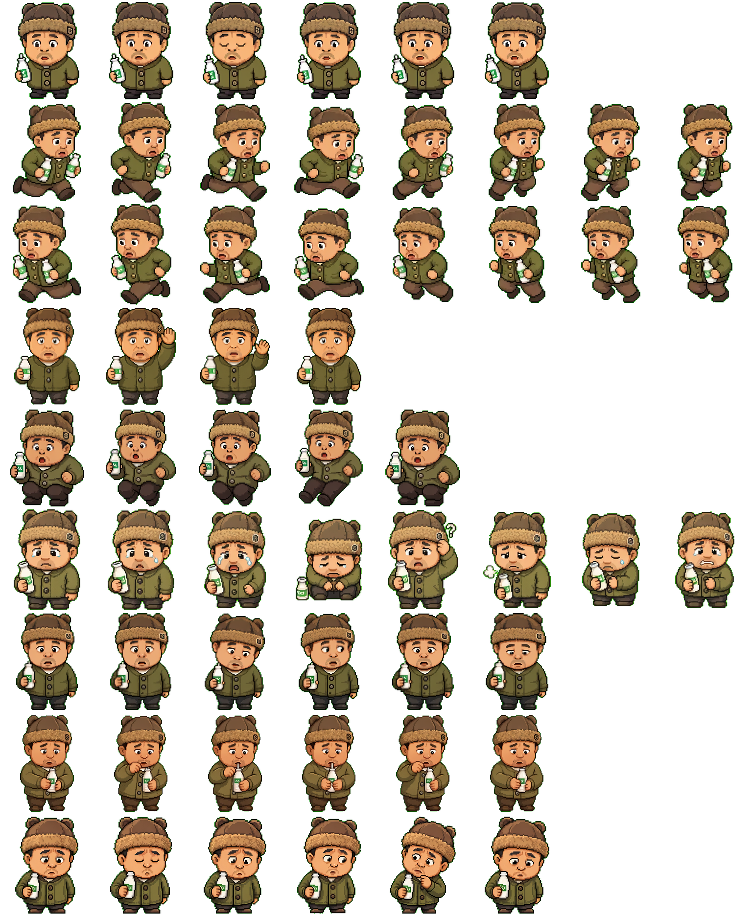 老蒯 spritesheet preview