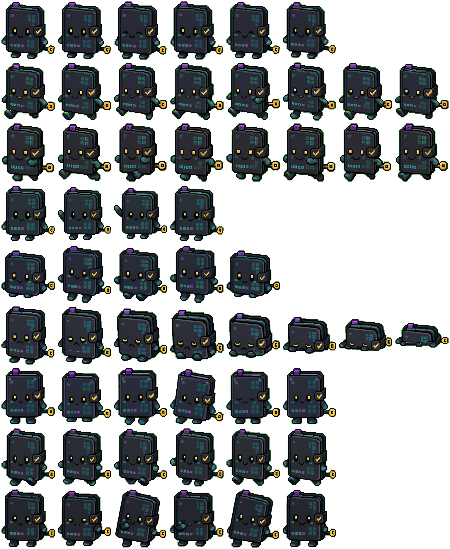 Ledger spritesheet preview