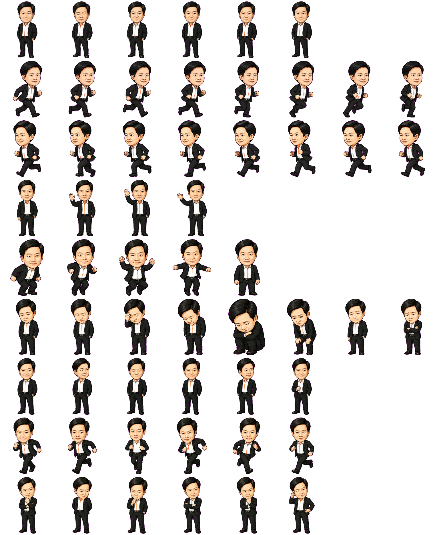 LeiJunPet spritesheet preview