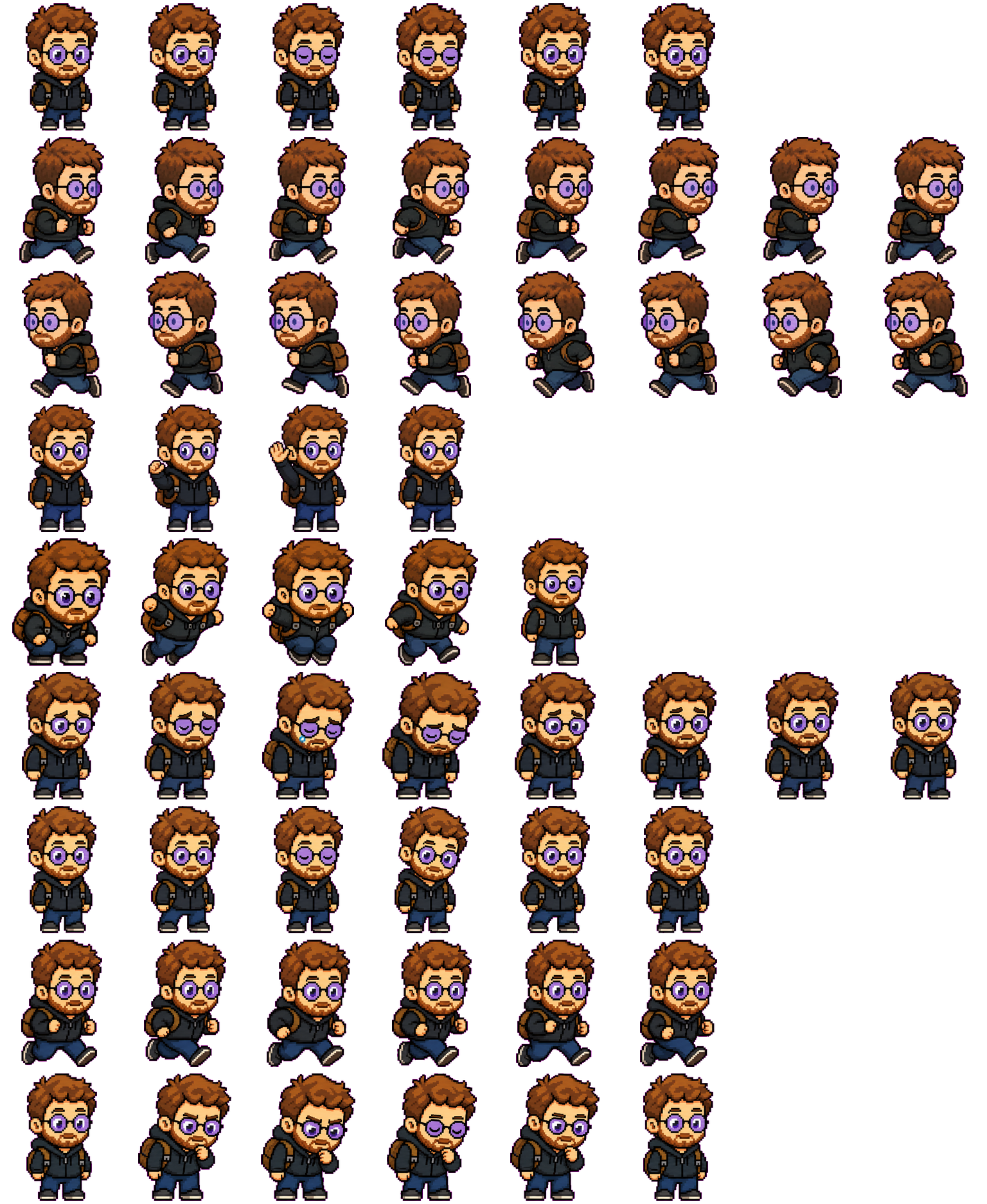 Lensy spritesheet preview