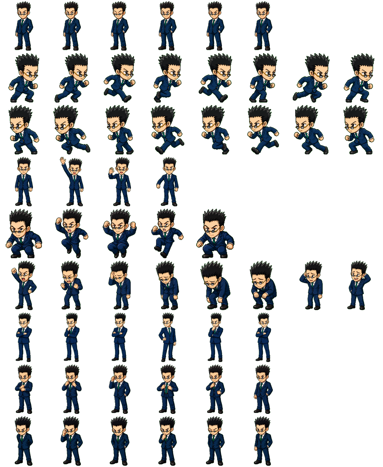 Leorio animated desktop pet preview for Codex Pet