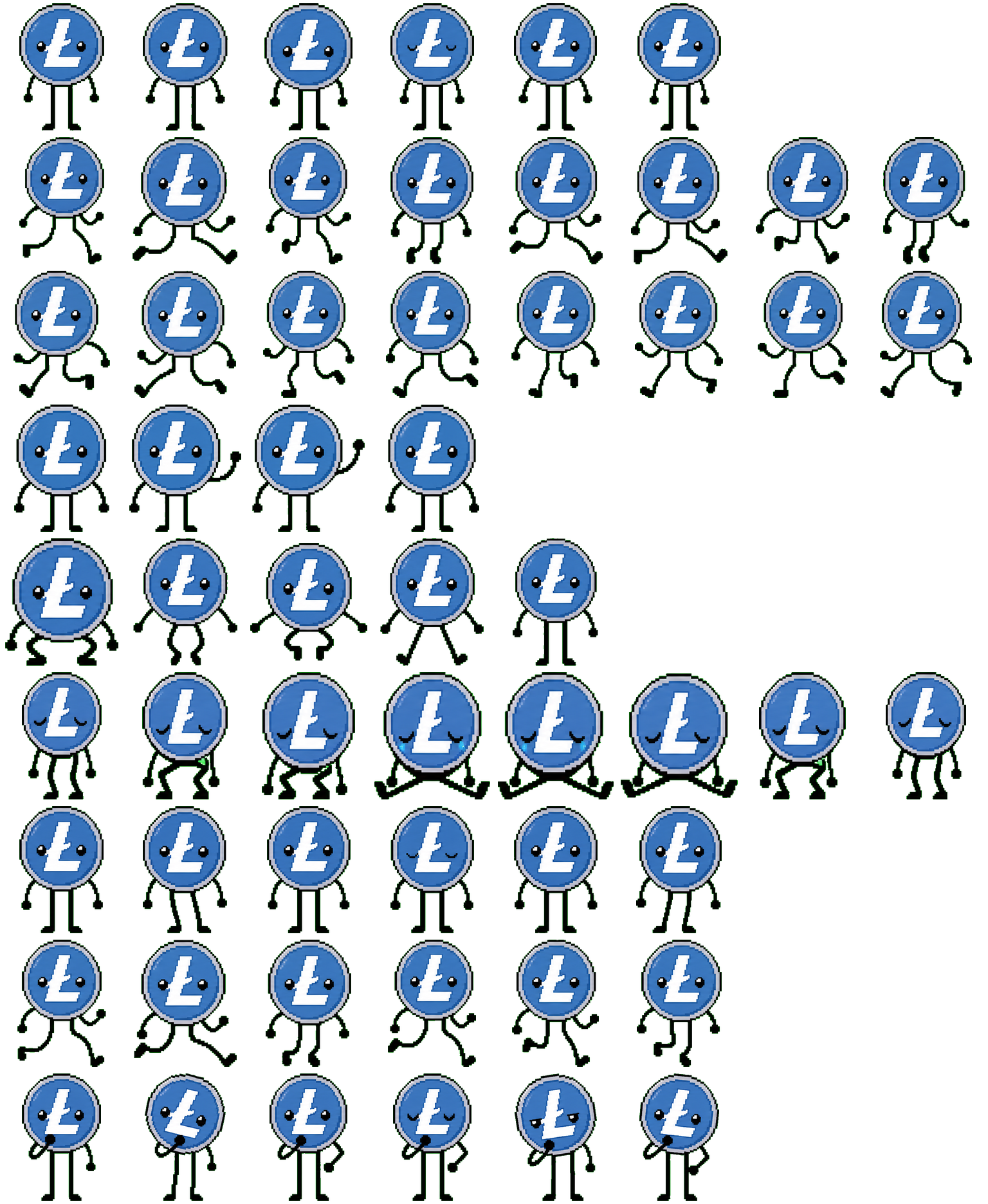 Lester spritesheet preview