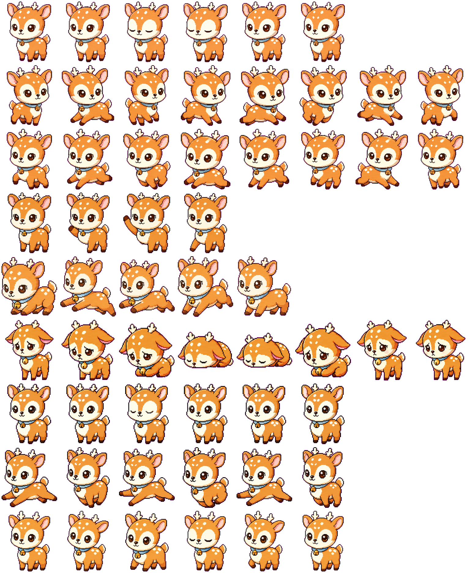 Levelup Deer Codex Pet 动态桌面宠物预览图