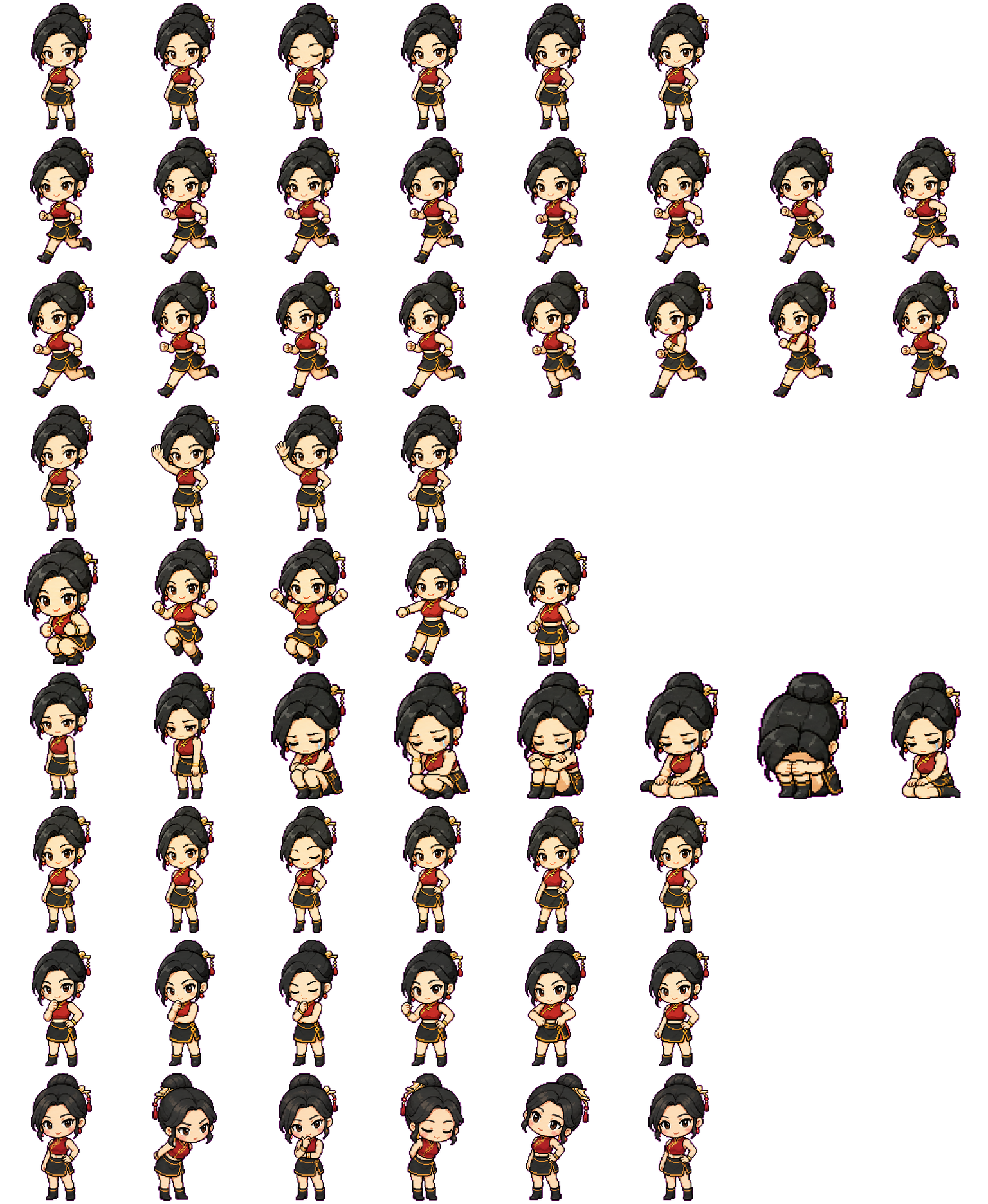 Lian spritesheet preview